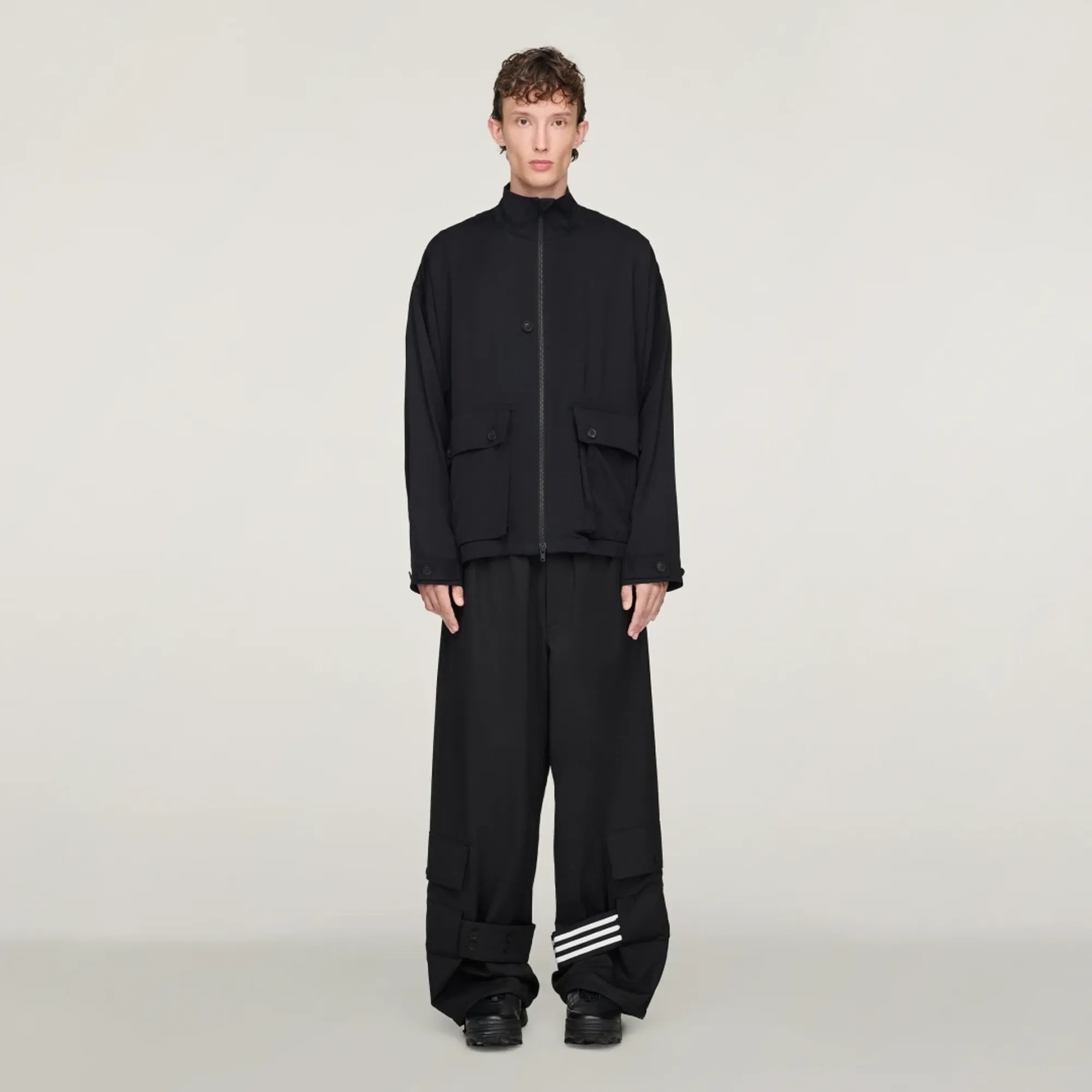 adidas Y-3 Refined Wool Cargo Tracksuit Bottoms