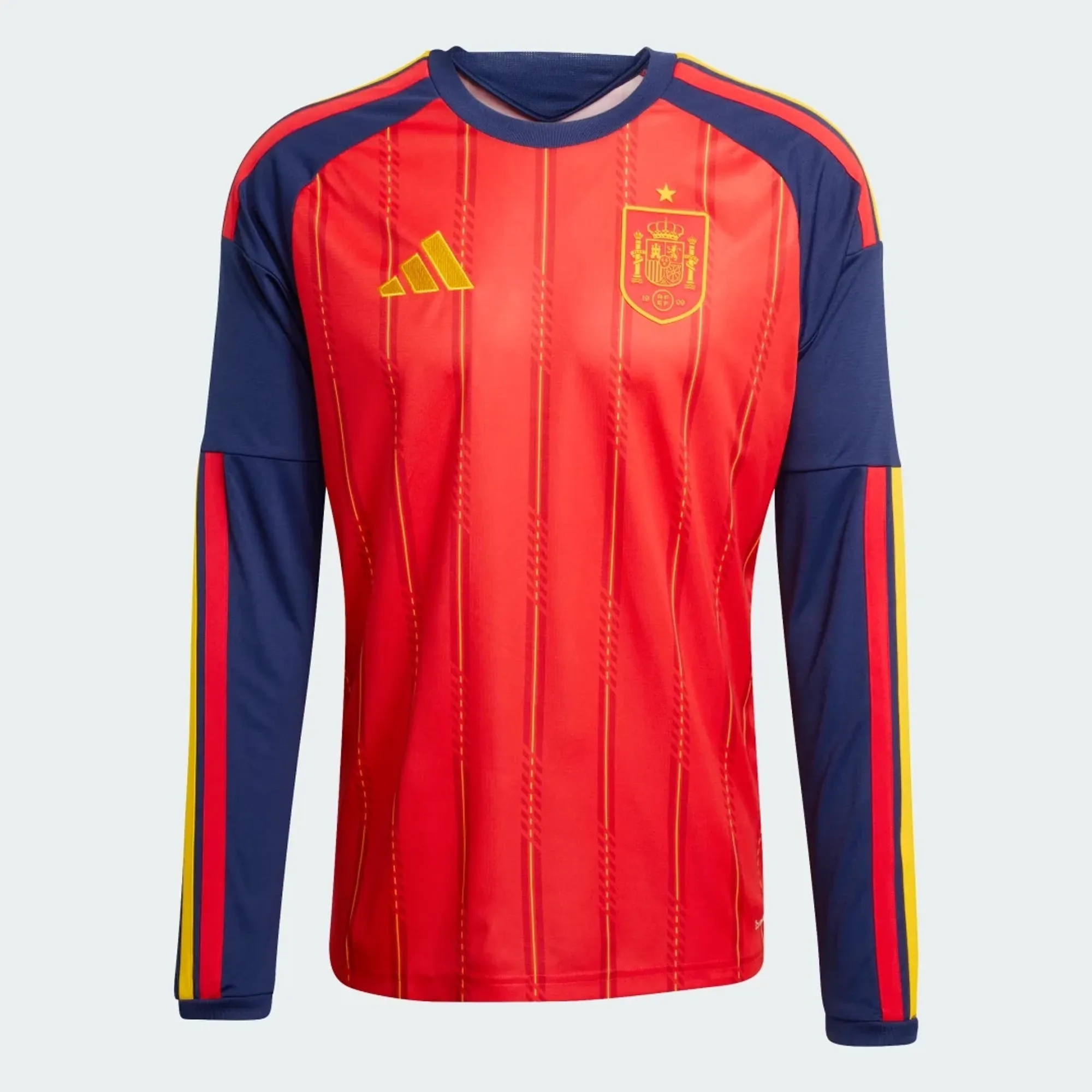 adidas Spain 26 Home Replica Long Sleeve Jersey