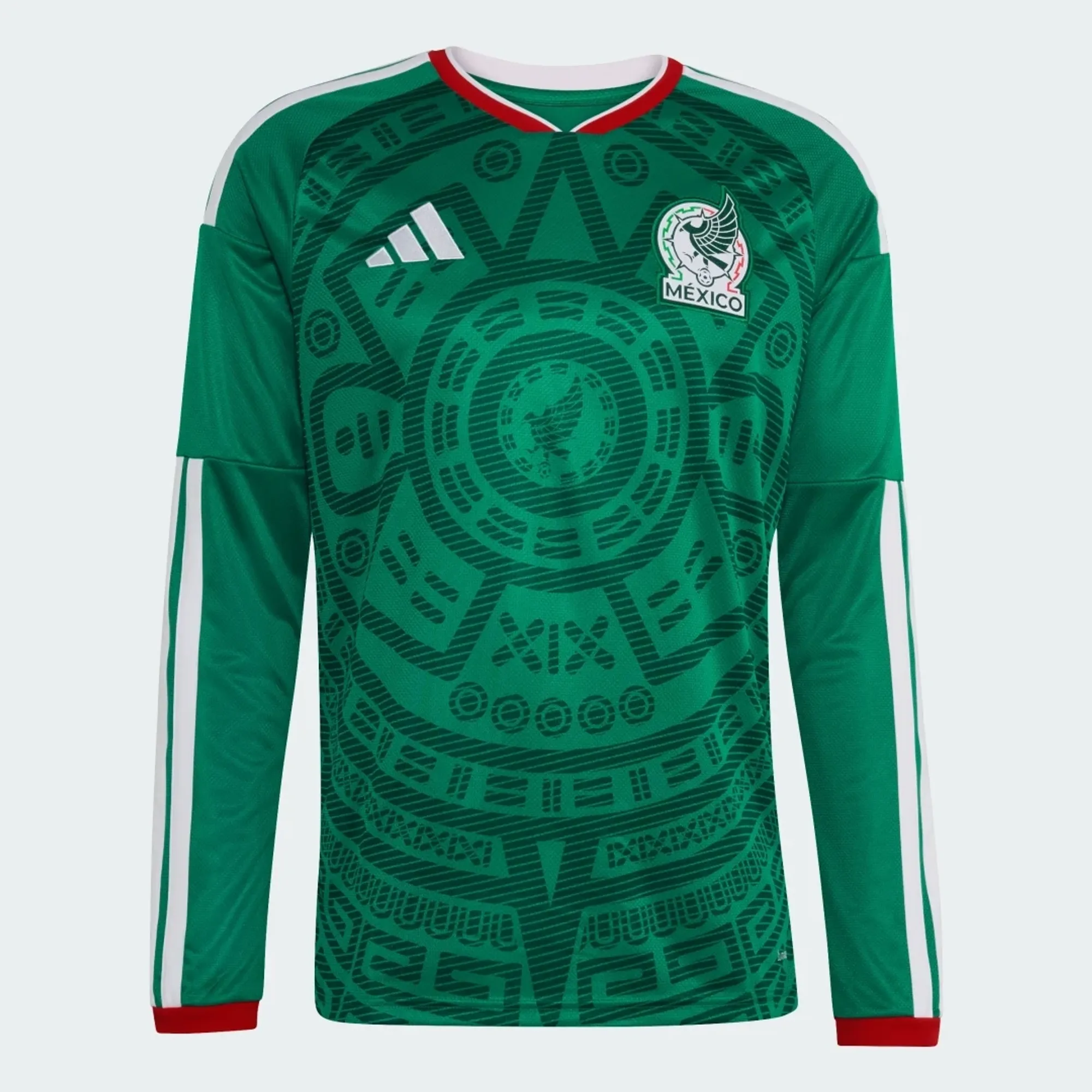 adidas Mexico 26 Home Replica Long Sleeve Jersey