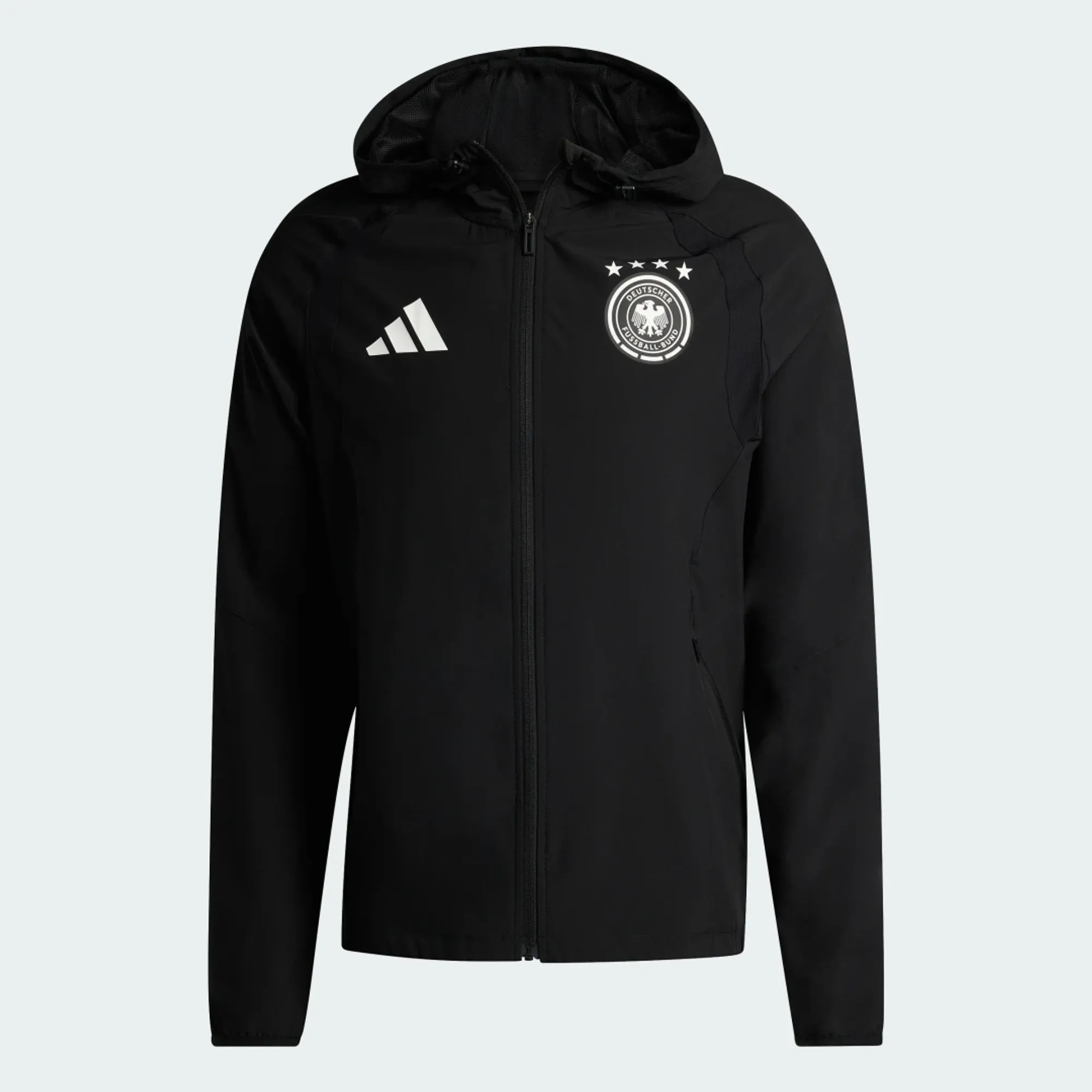 adidas Germany Tiro Travel Full Zip Windbreaker