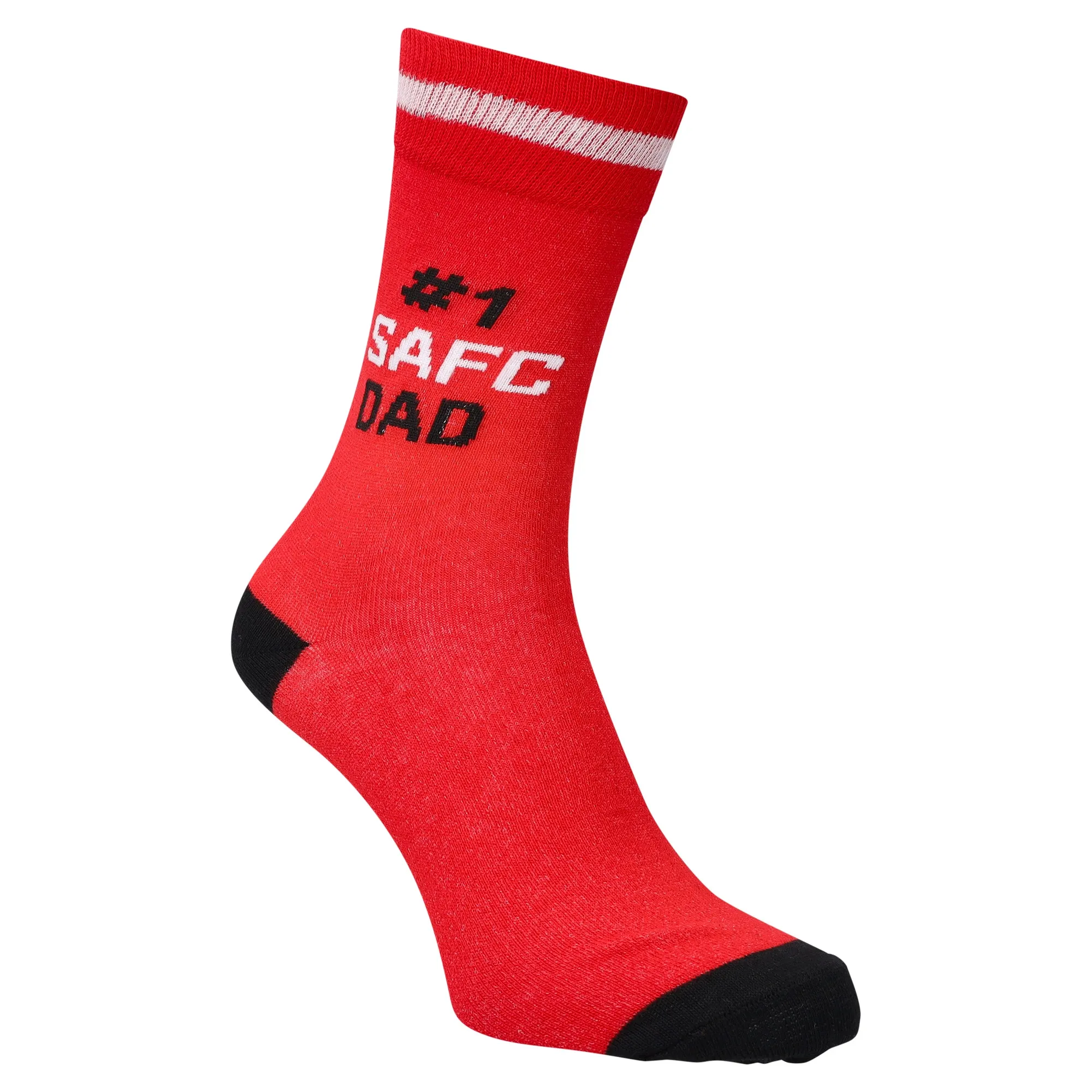 Sunderland #1 Dad Socks - Red - Mens