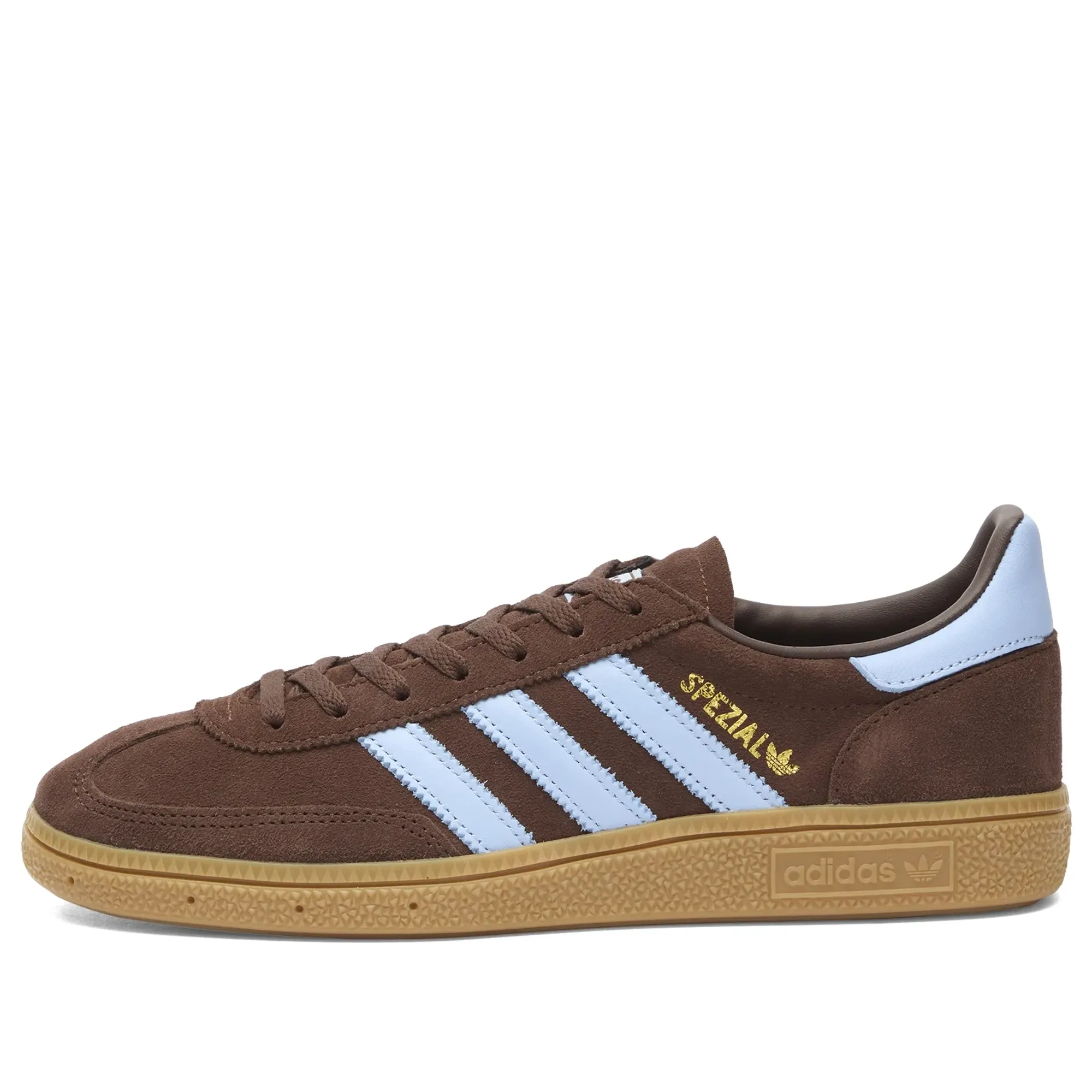 Adidas Women's Handball Spezial Sneaker Auburn/Glow Blue/Gold Met.