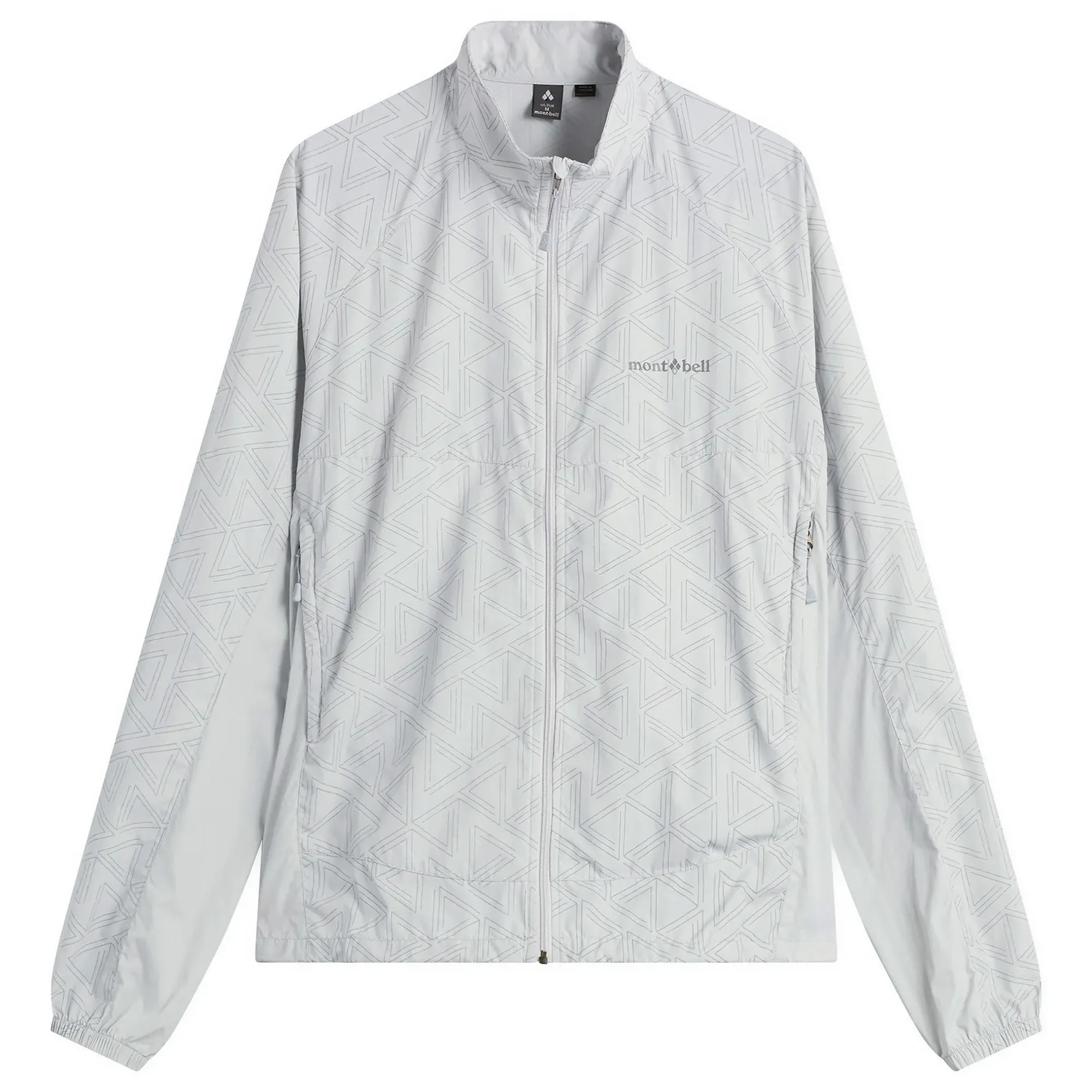 Montbell Men's Reflec Wind Jacket Light Grey