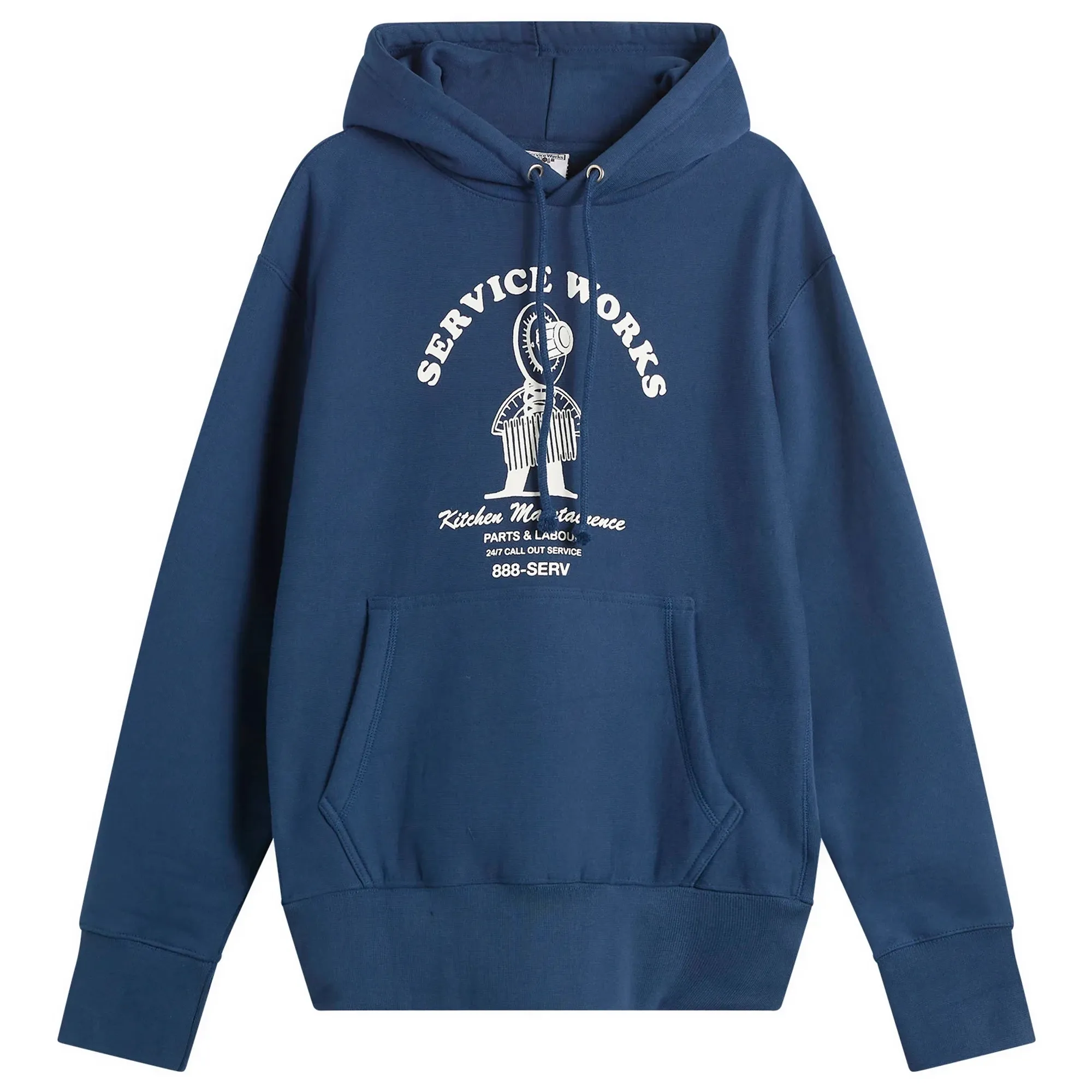 Service Works Men's Maintenance Hoodie Navy