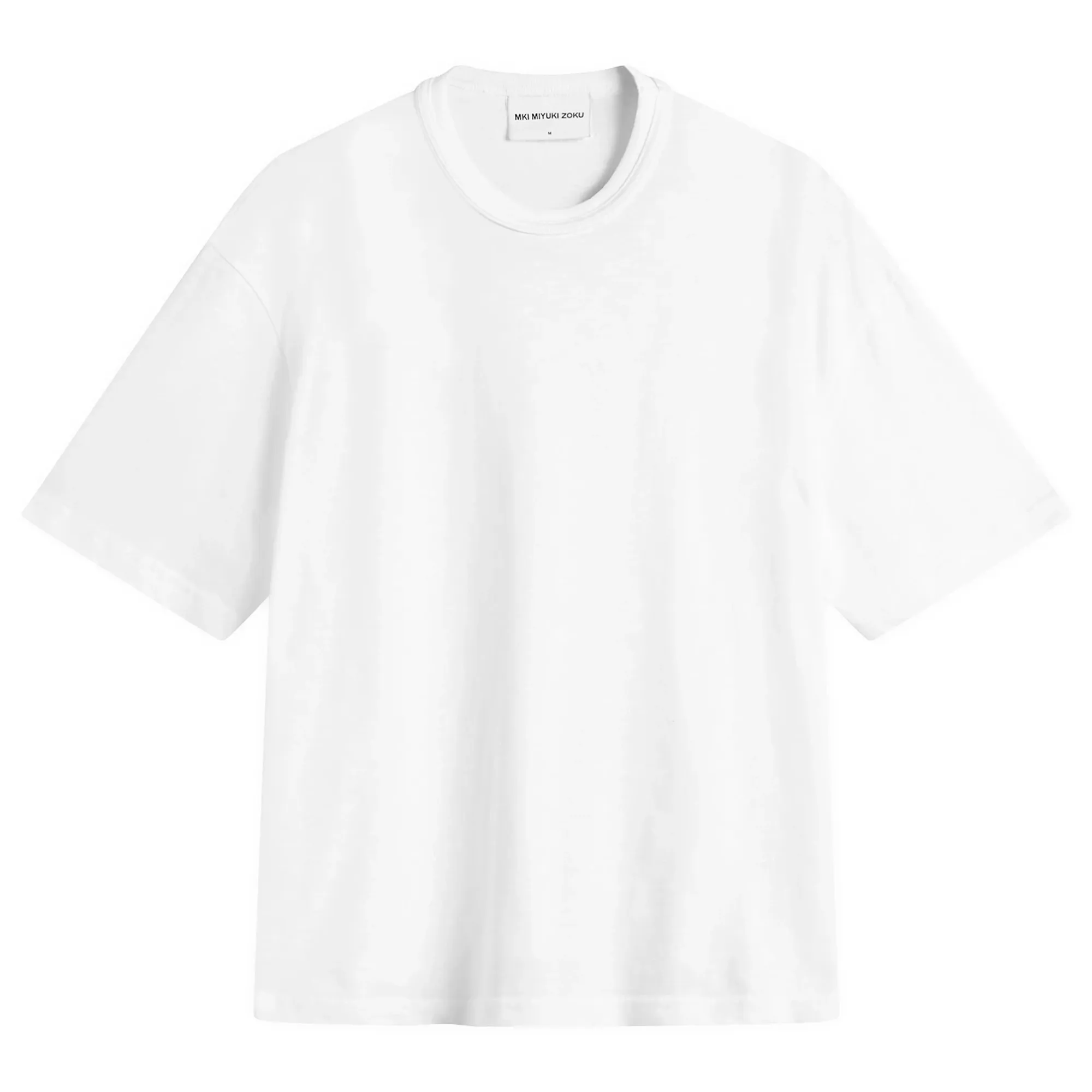 MKI Men's 220 Gsm Slub T-Shirt White