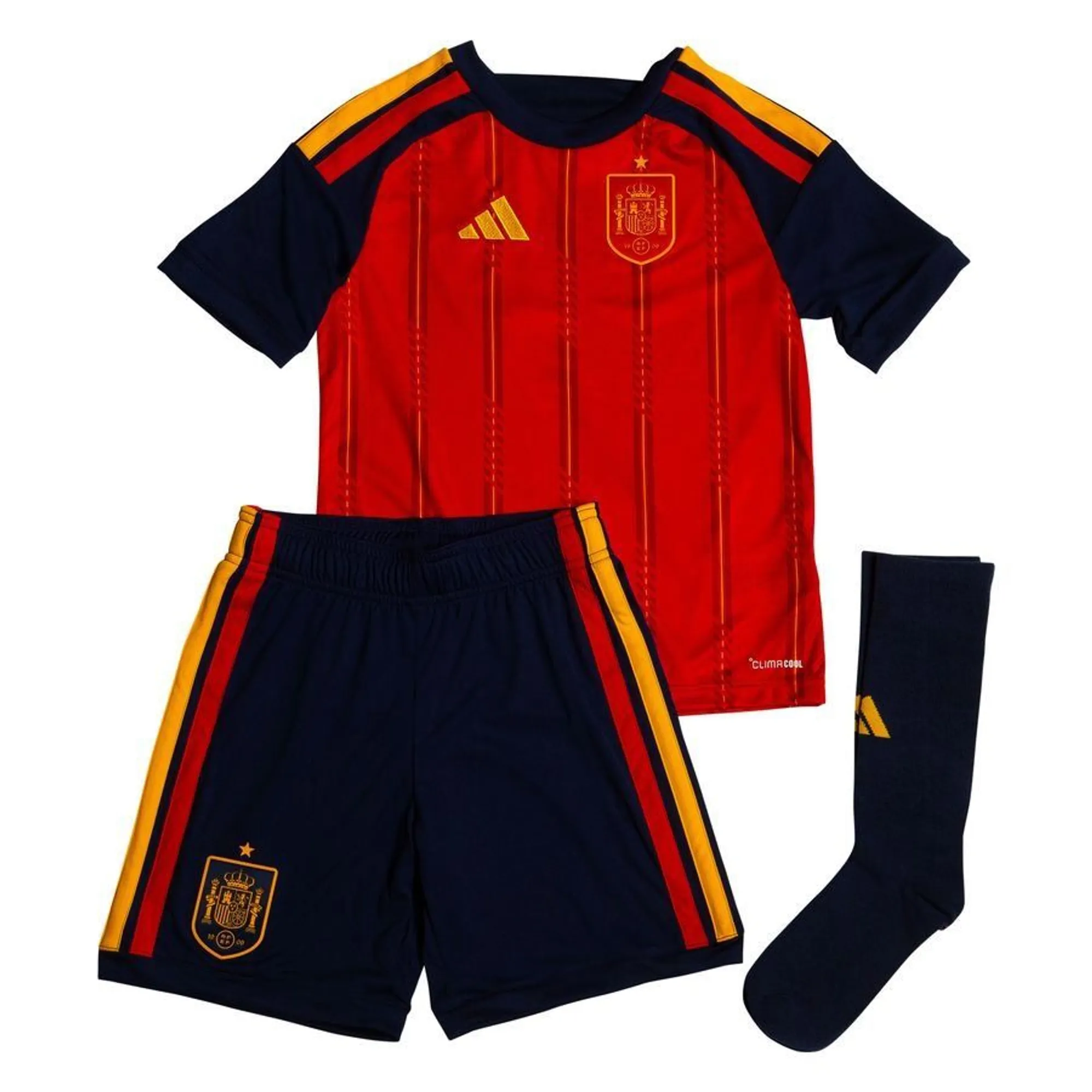 adidas Spain 2026 Kids Home Kit