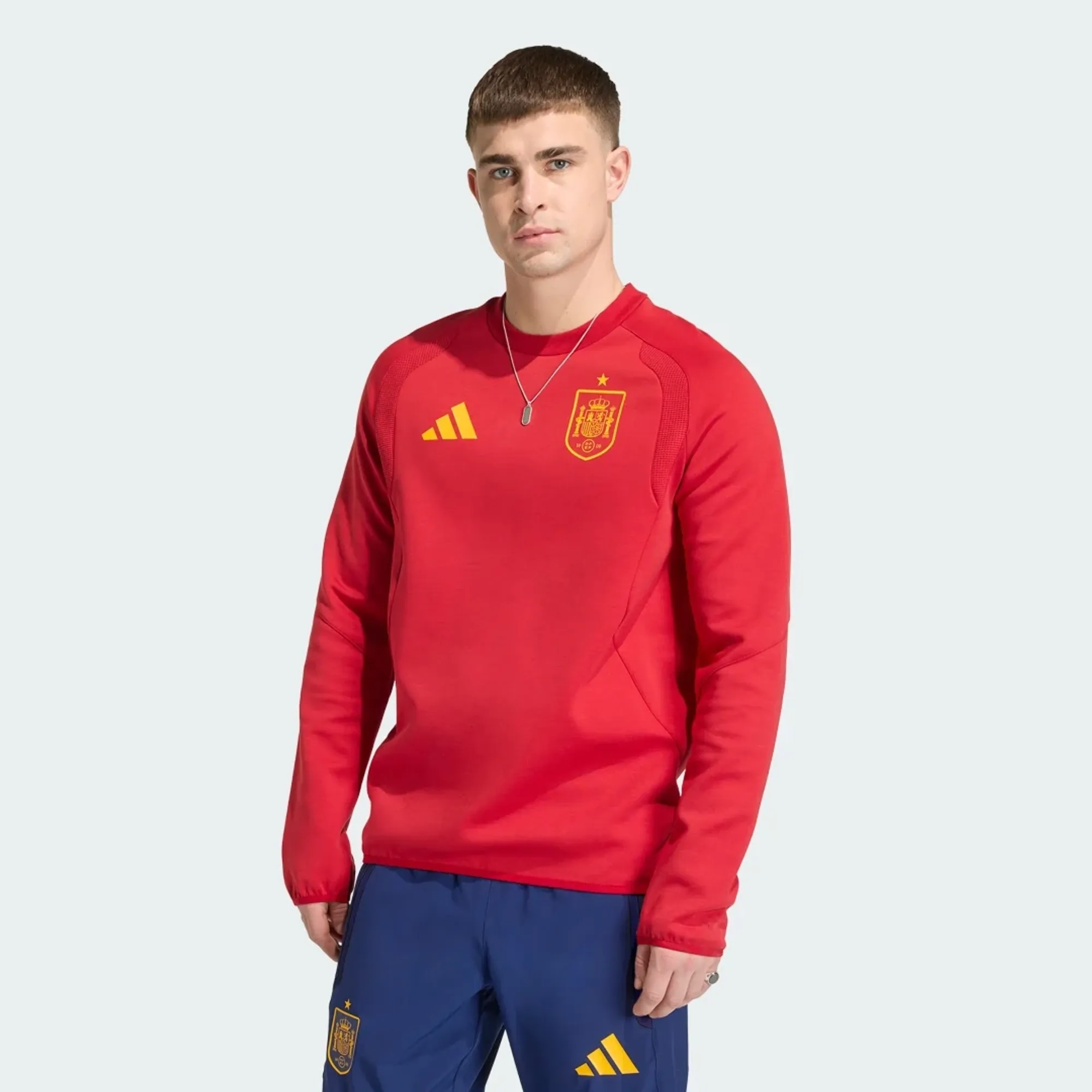 adidas Spain Tiro Travel Crew Jumper