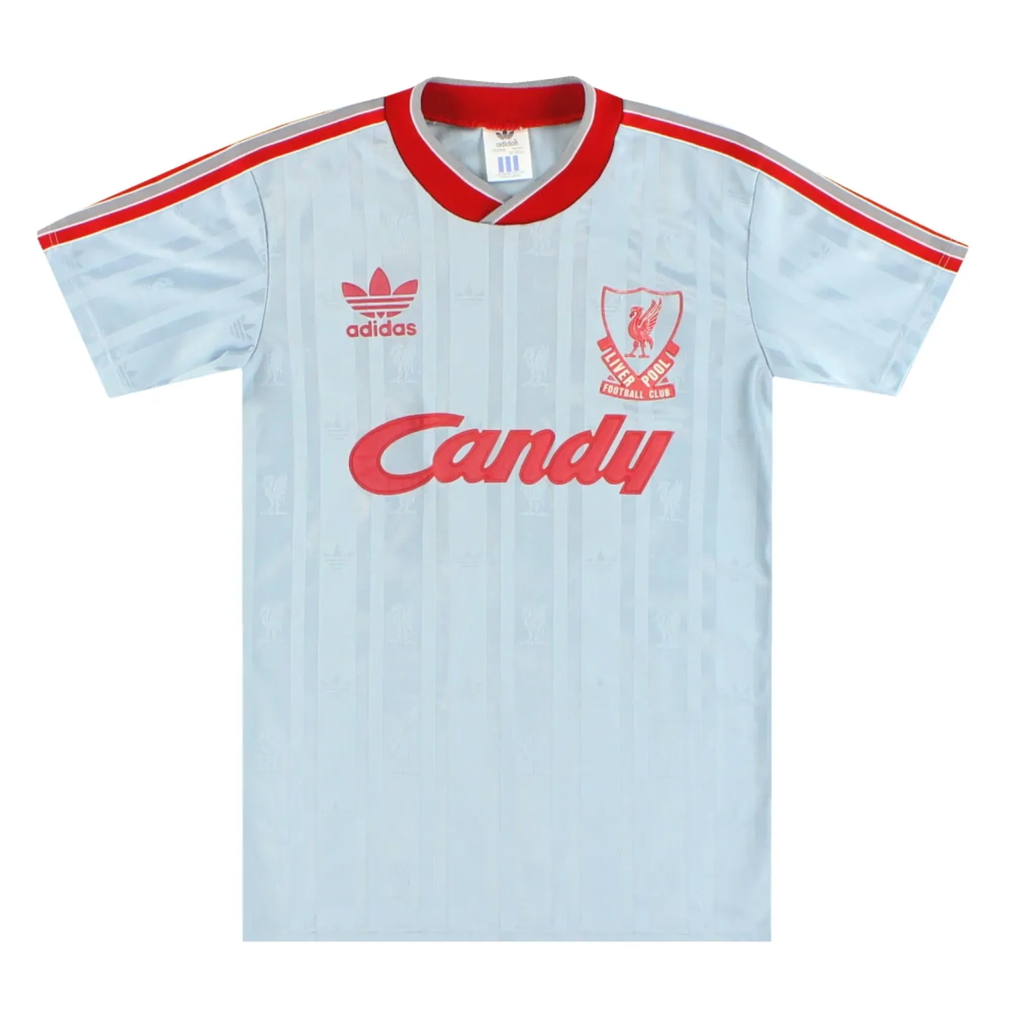 1988-89 Liverpool adidas Away Shirt #10 Y - Liverpool / Good 