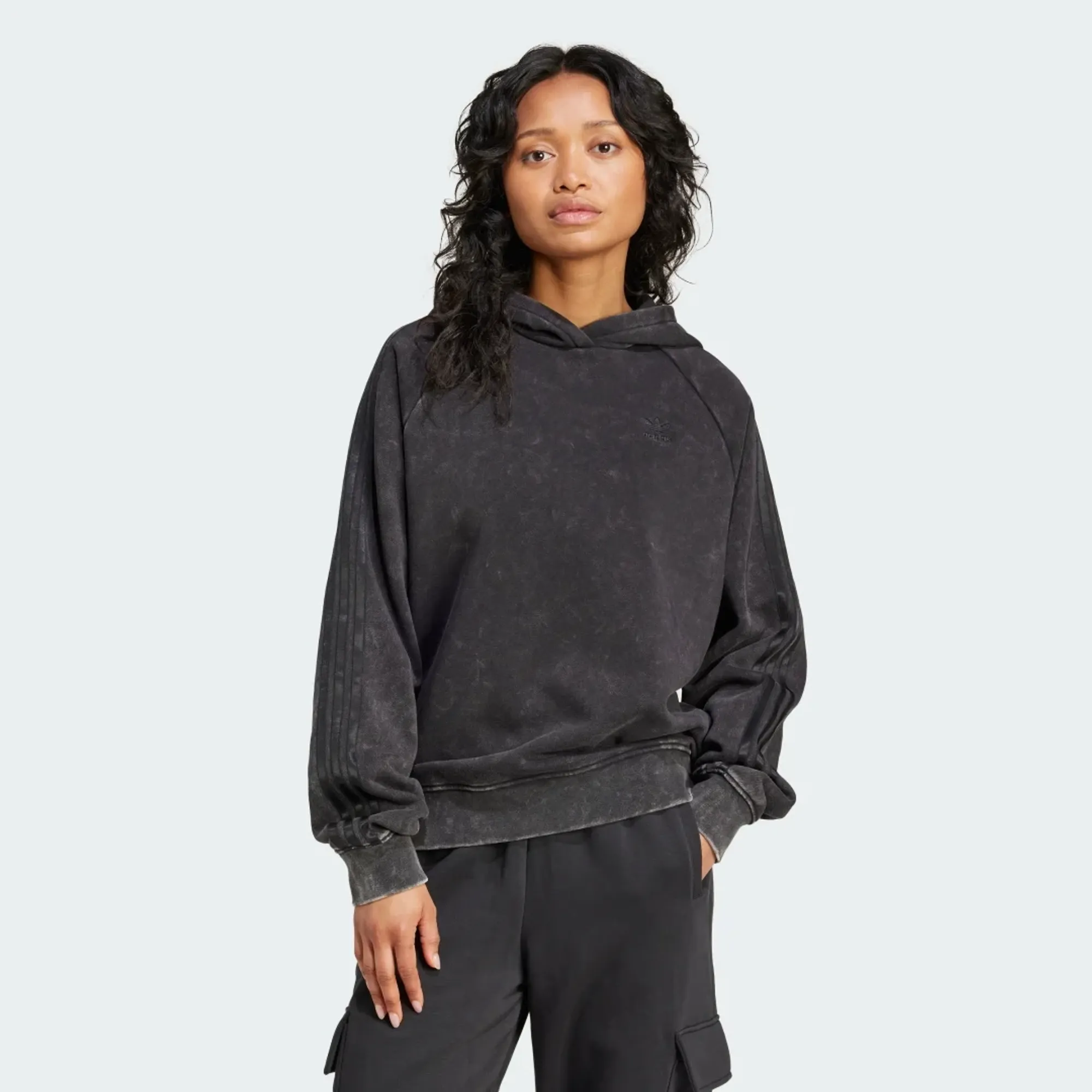 adidas Washed-Out Boyfriend-Fit Hoodie