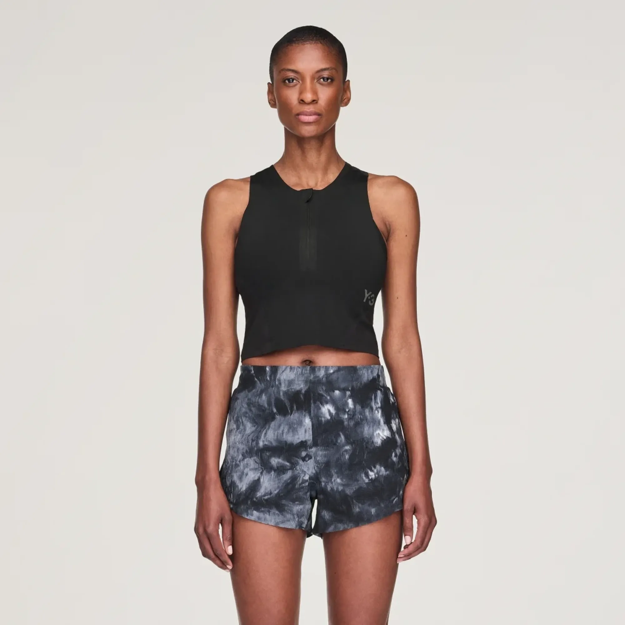 adidas Y-3 Running Fitted Long-Sleeve Top