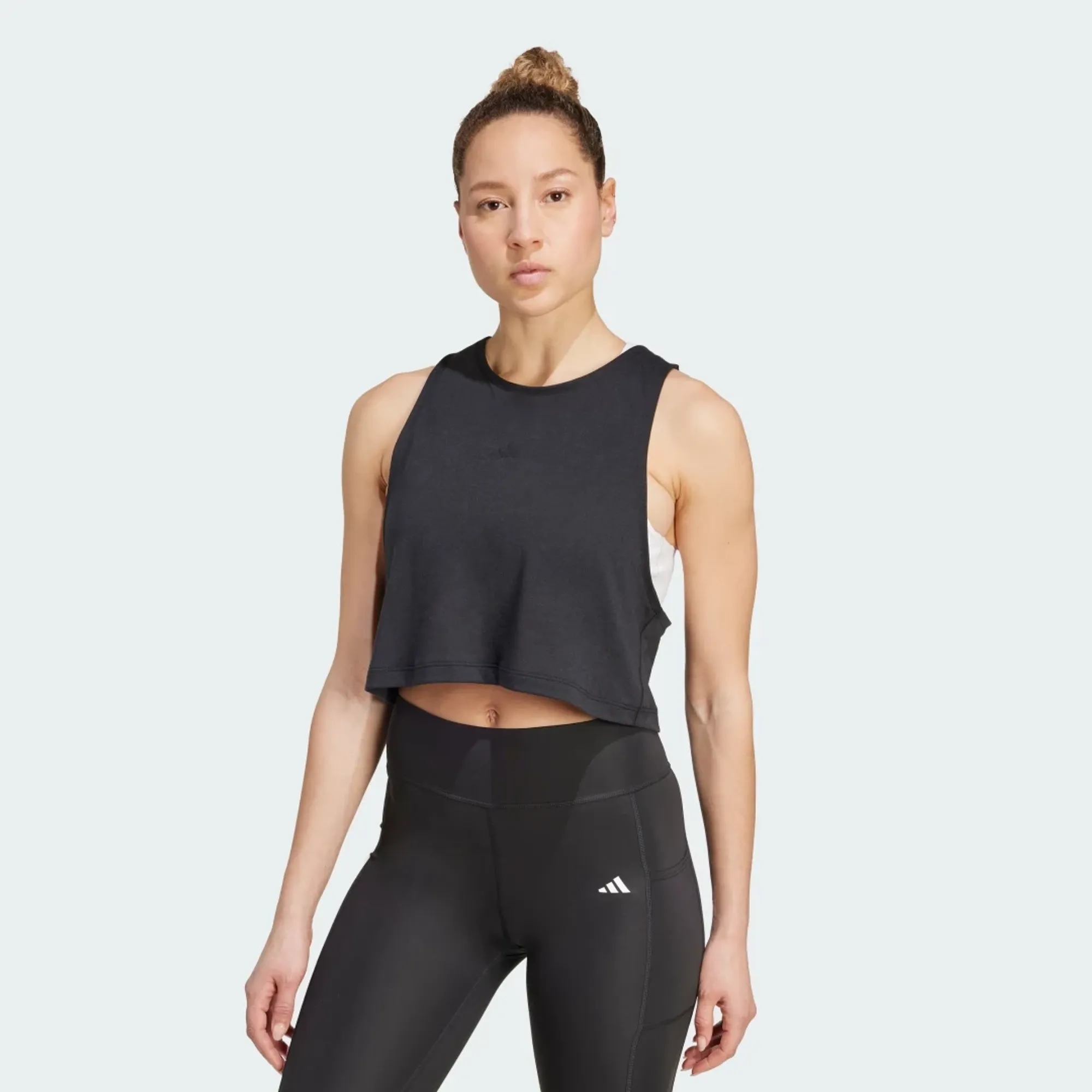 adidas Yoga Essentials Cropped Tank Top