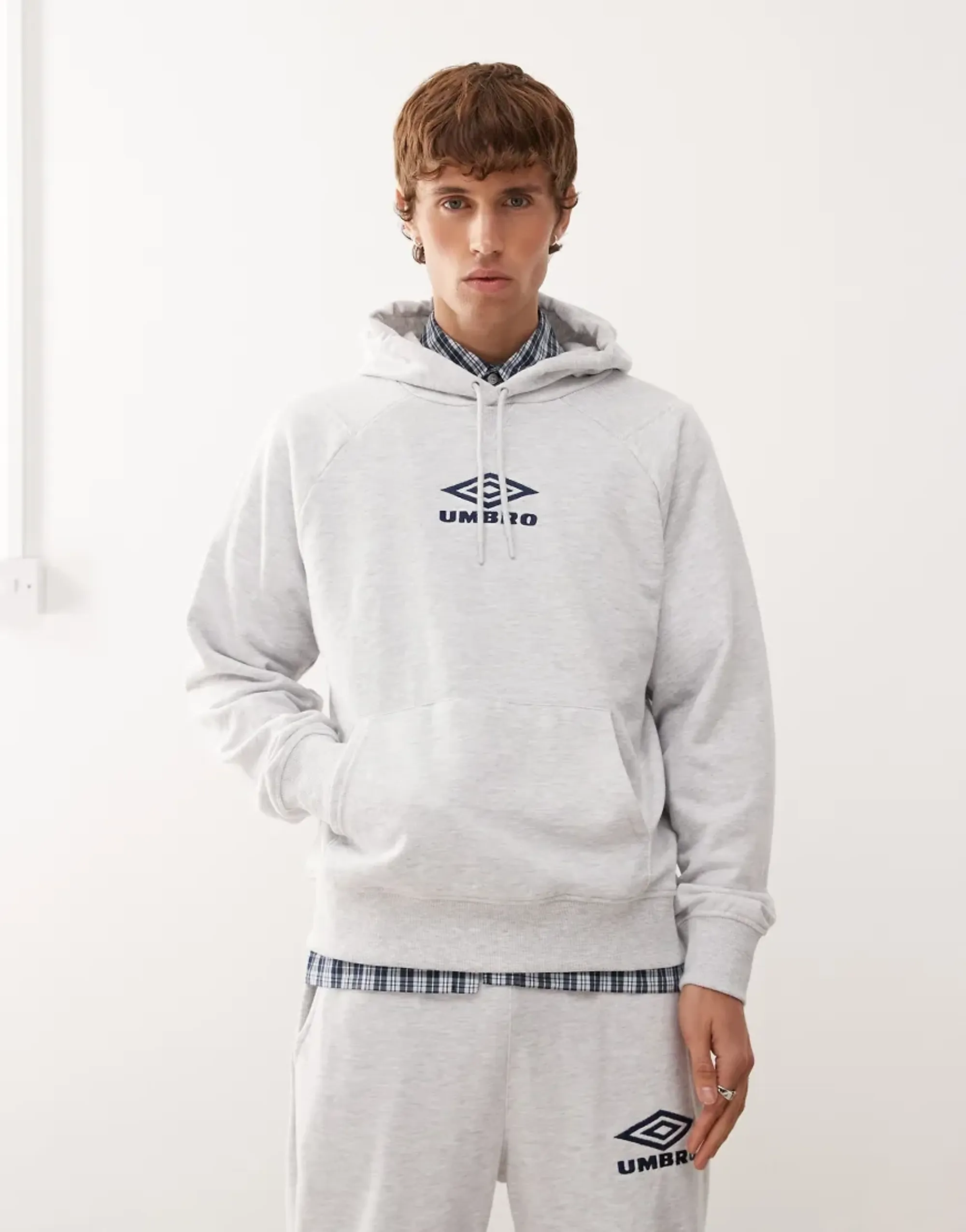 Umbro Iconic Hoodie In Grey