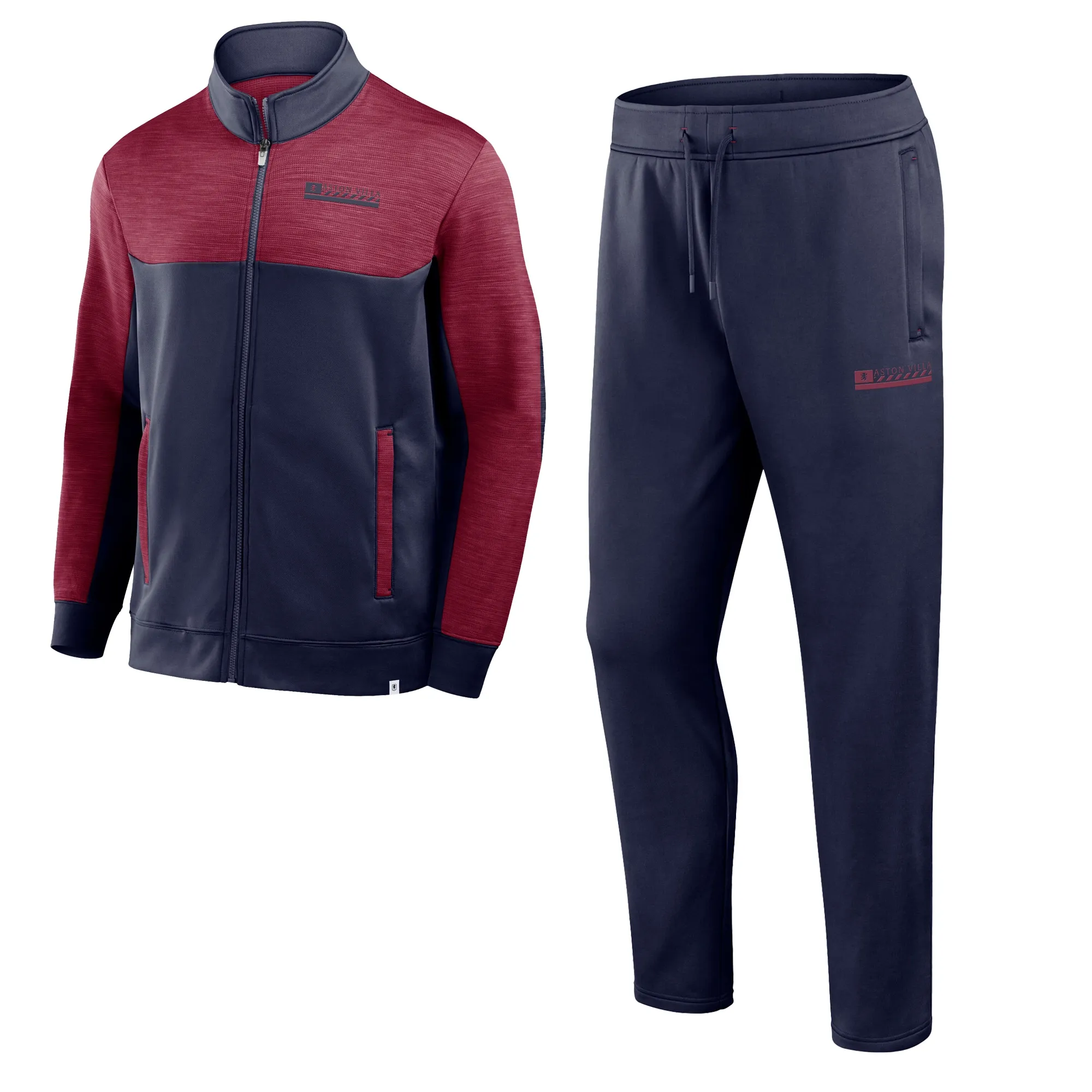Aston Villa Defender Tracksuit - Maritime Blue - Mens