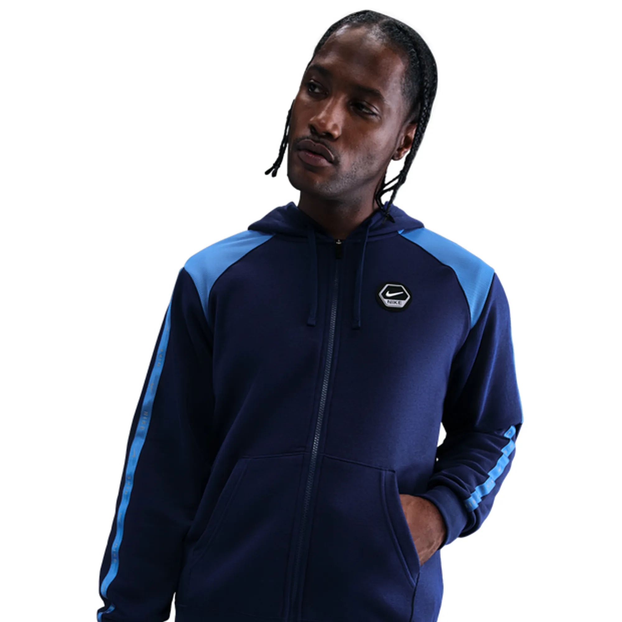 Nike City Side Men Hoodies - Blue