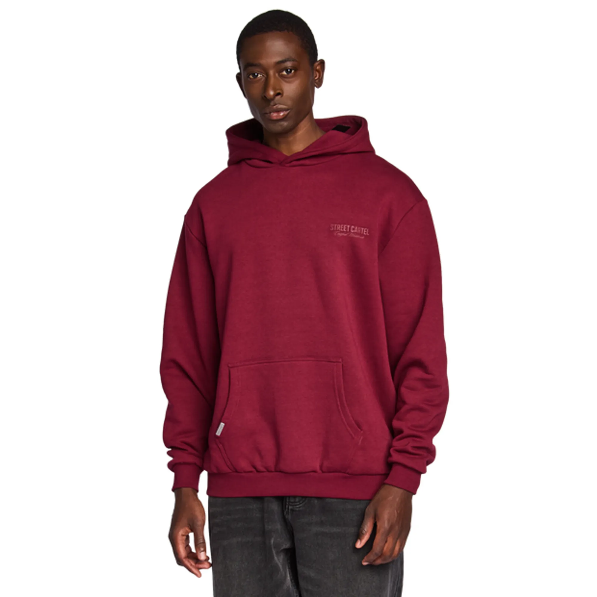 Street Cartel Russo Men Hoodies - Red
