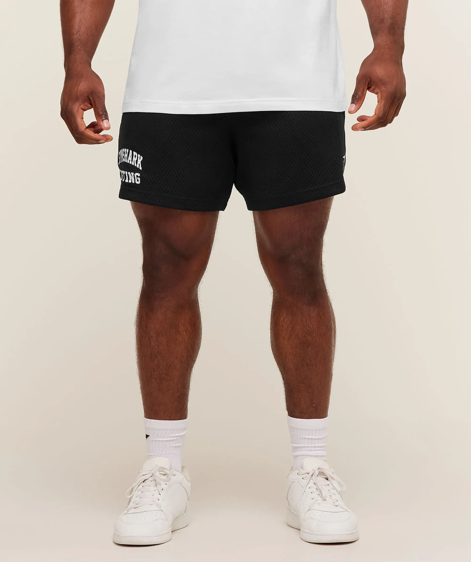  Lifting Mesh 5" Shorts - Black