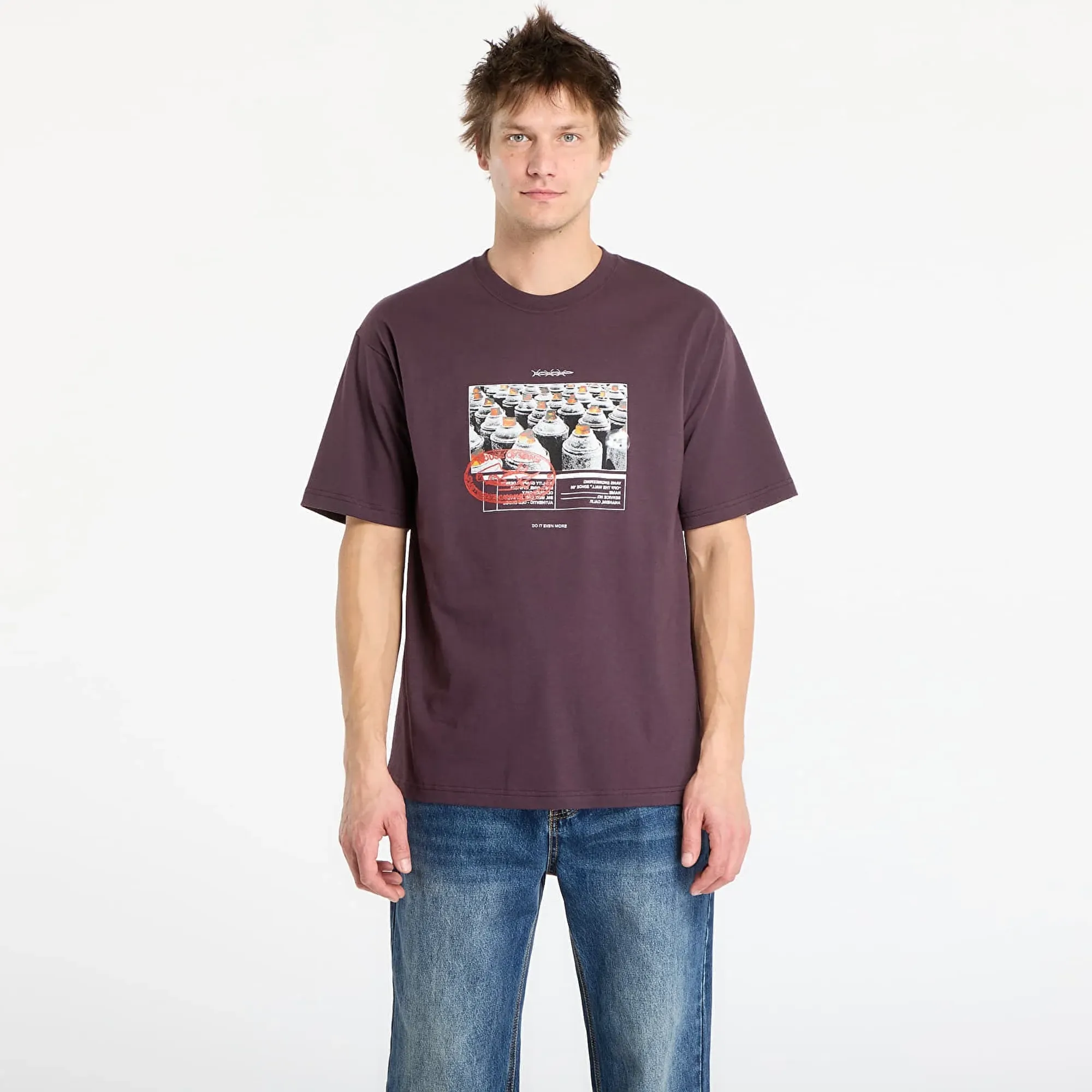 T-Shirt Vans Style Tips Ss Tee Dark Port M
