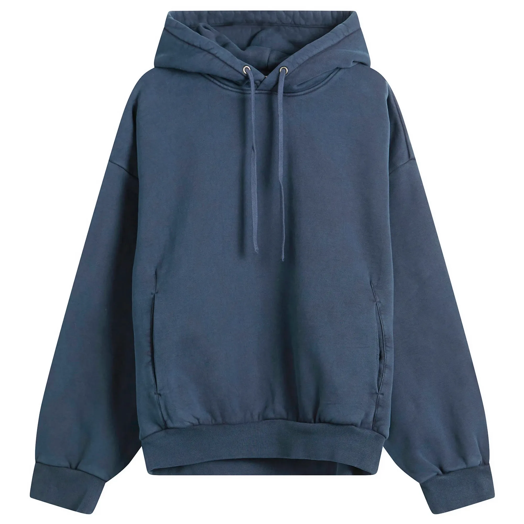 SKIMS Men's Relaxed Garment Dyed Hoodie Navy