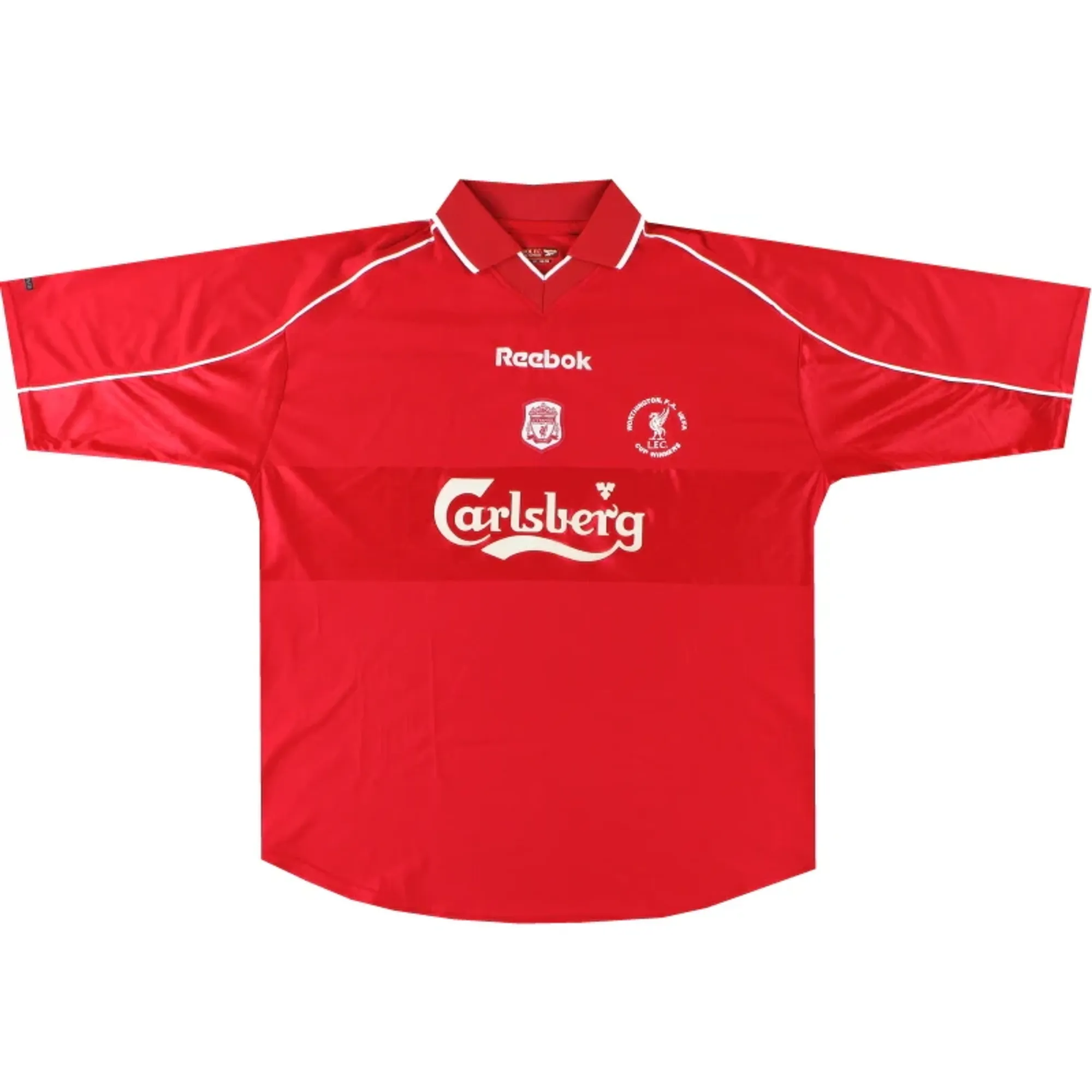 2000-02 Liverpool Reebok 'Cup Winners' Home Shirt L - Liverpool / Excellent 