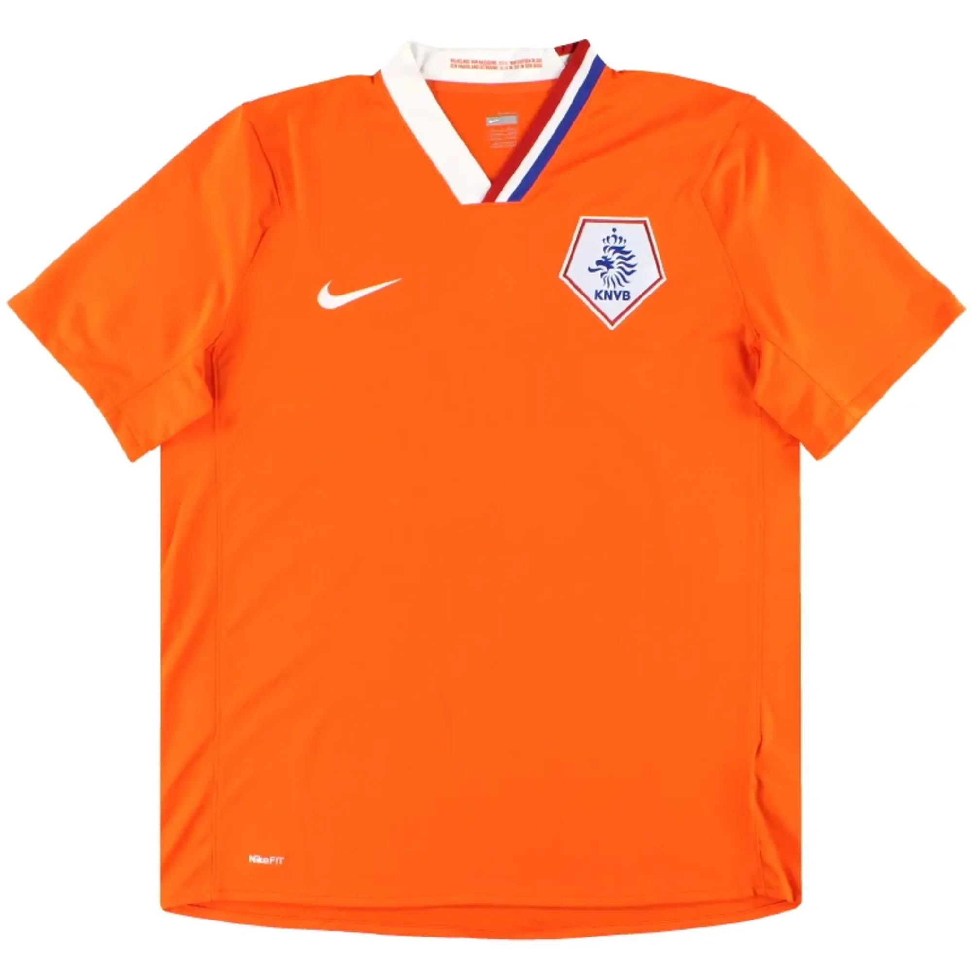 2008-10 Holland Nike Home Shirt XL - Holland / Excellent 
