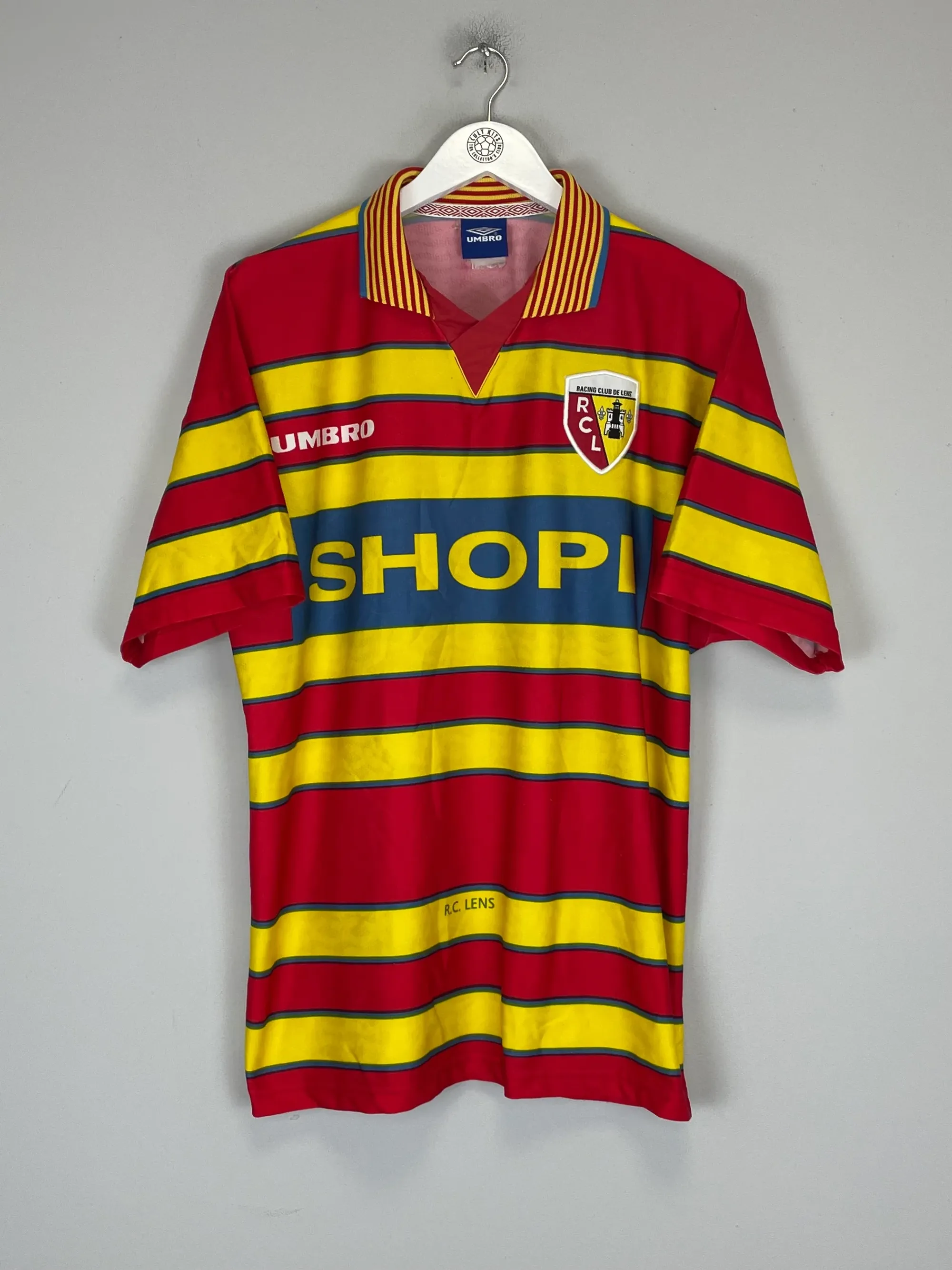 1996/97 RC LENS HOME SHIRT (L) UMBRO | CULT KITS