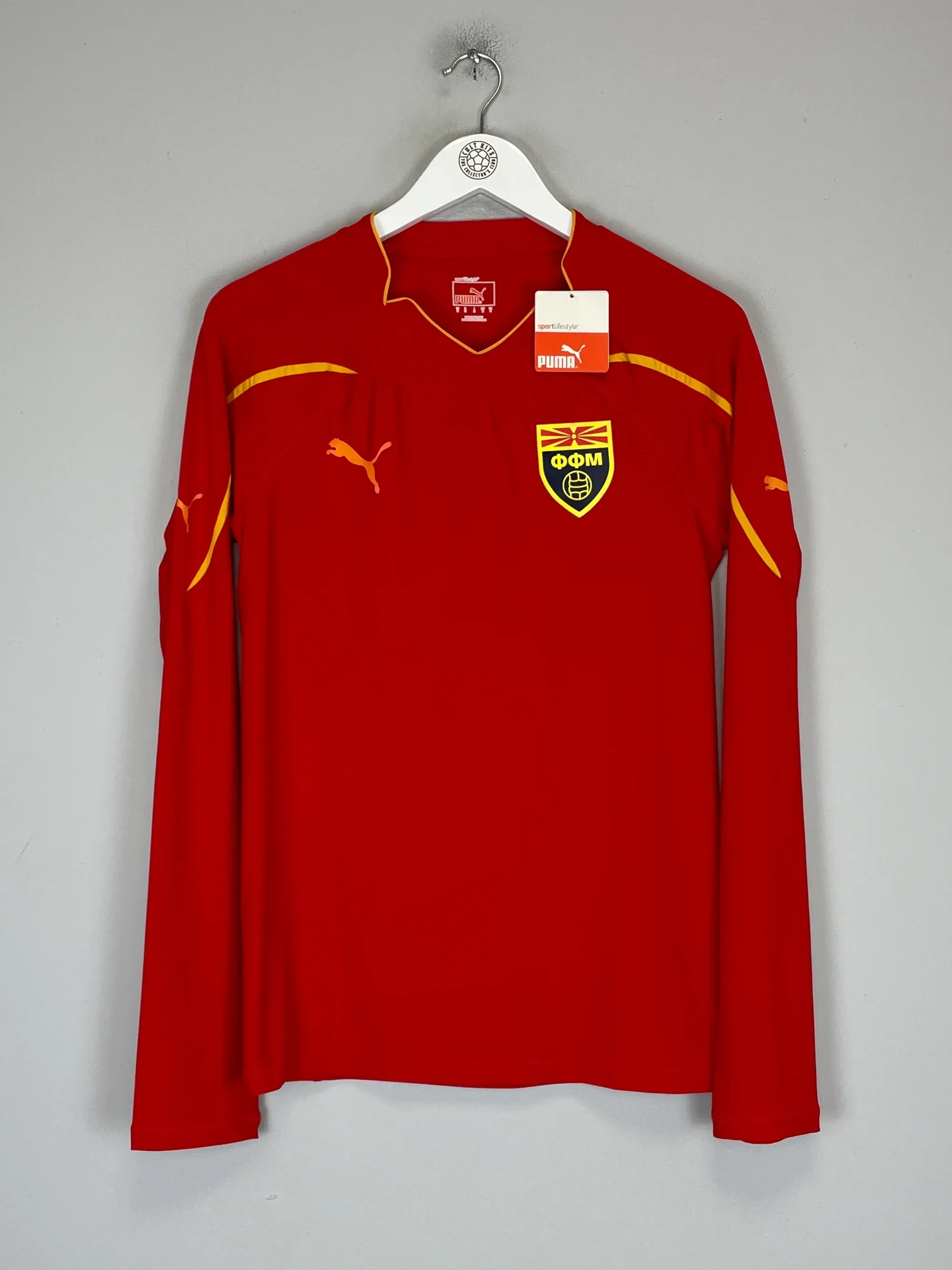2010/11 NORTH MACEDONIA *BNWT* L/S HOME SHIRT (M) PUMA | CULT KITS