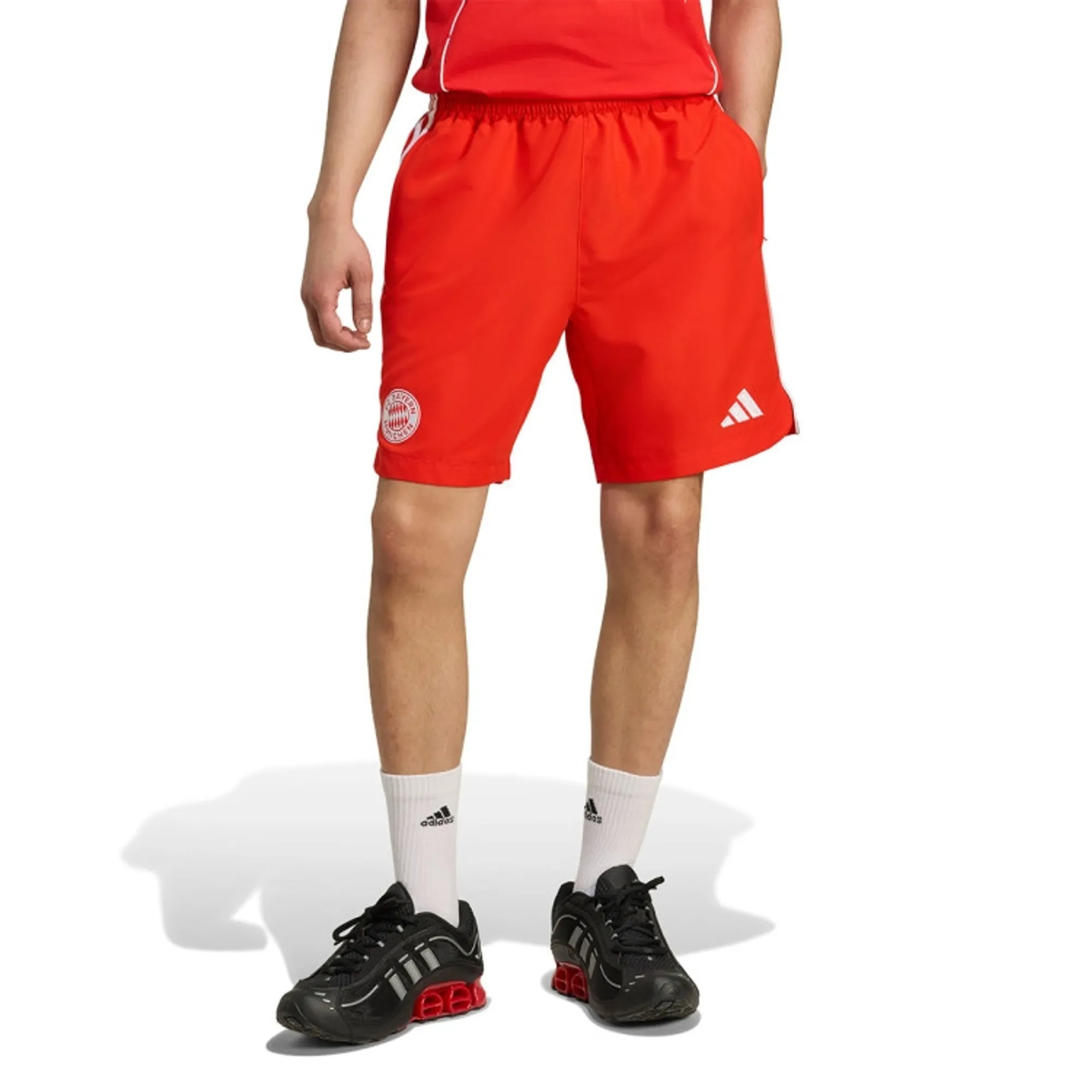 FC Bayern adidas Urban Purist Shorts- Red