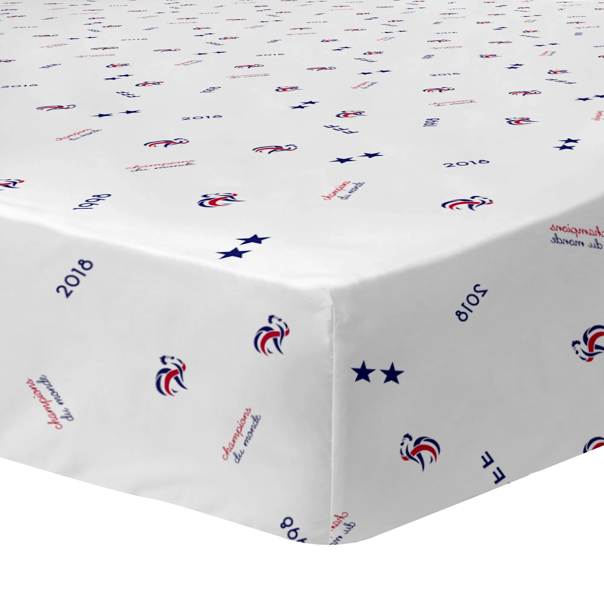 France Challenge Fitted Sheet - 140 x 190