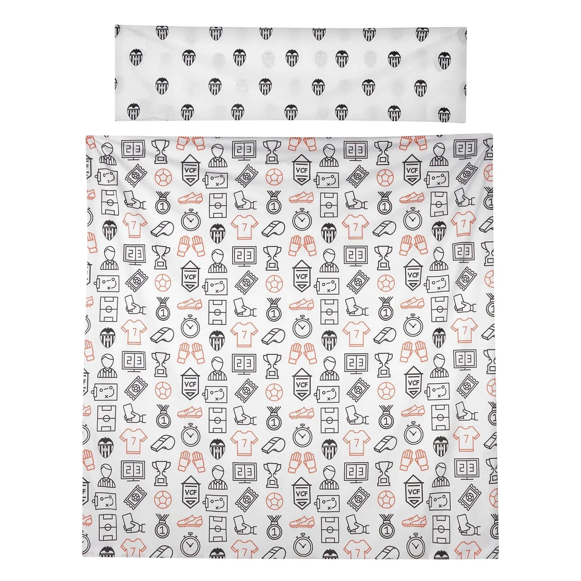 Valencia CF Double Duvet Cover Set - 240cm