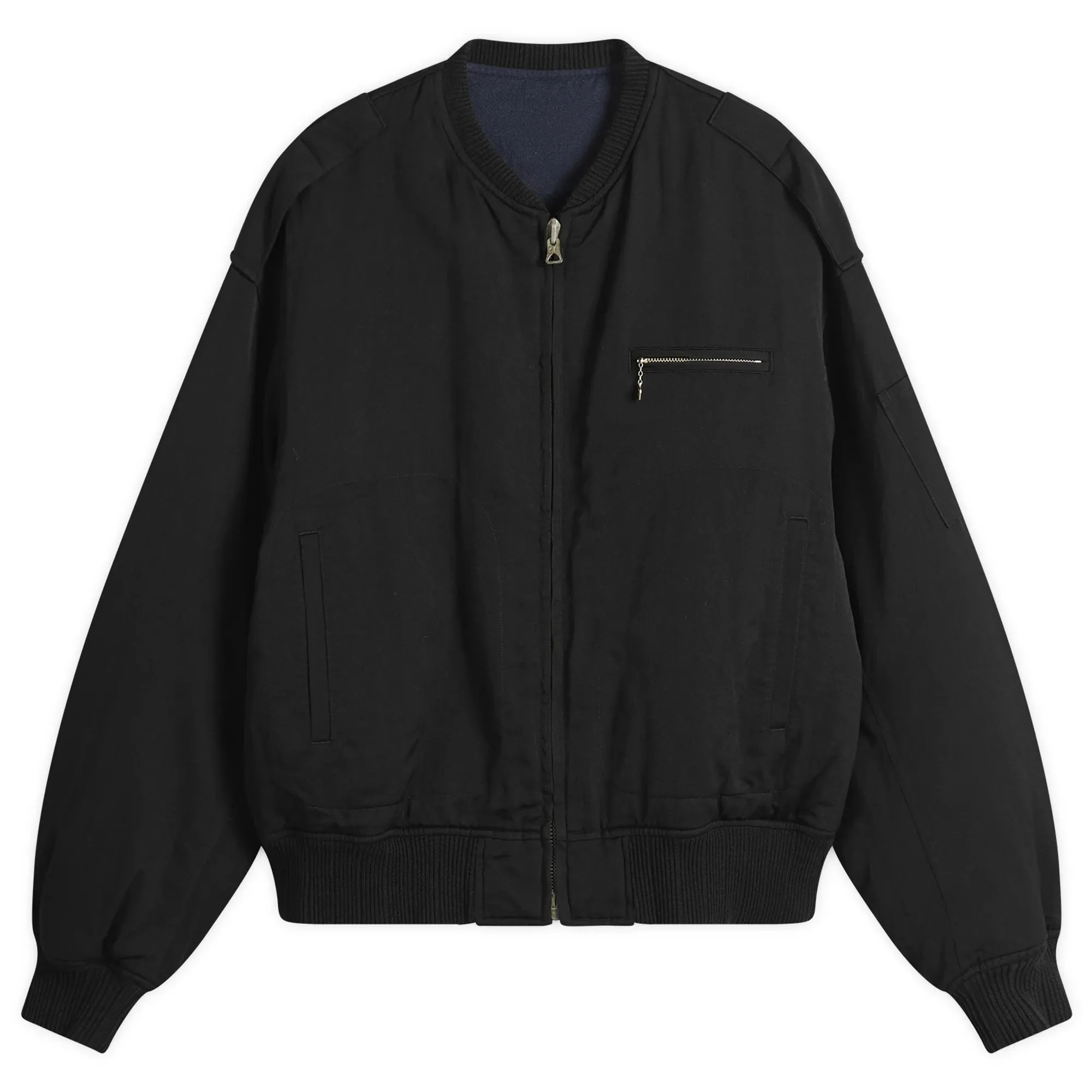 Visvim Men's Gunner Down Jacket Black
