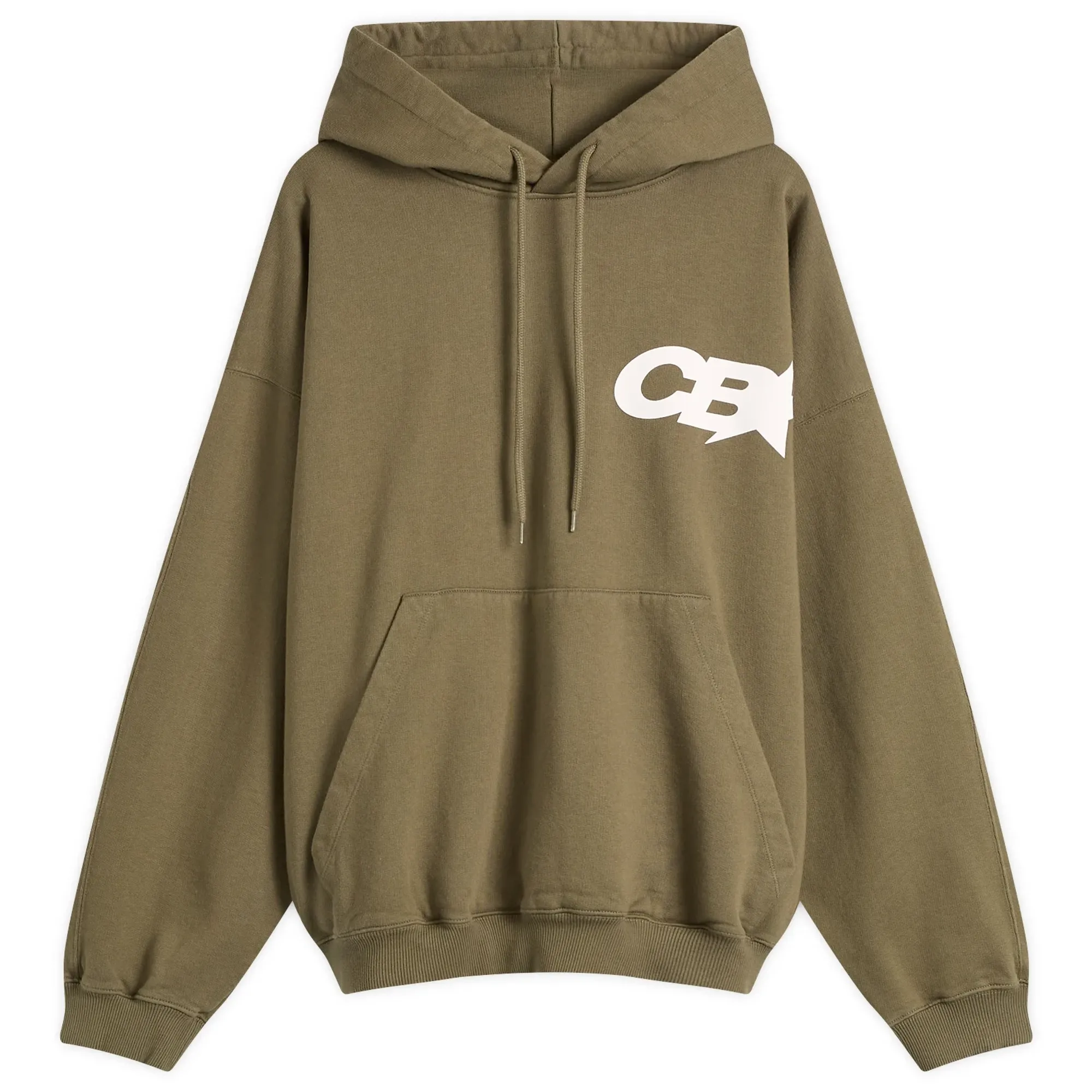 Cole Buxton Men's CB Star Racing Hoodie Khaki