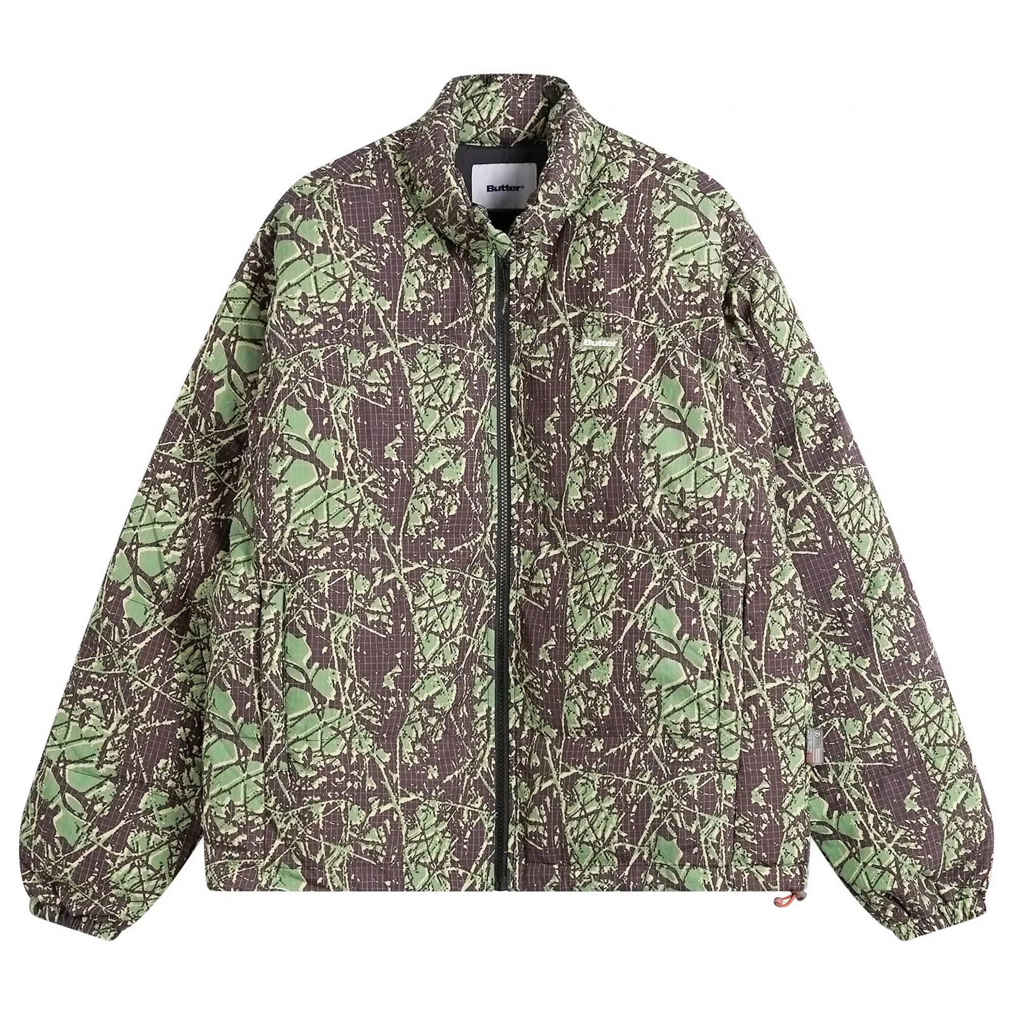 Butter Goods Men's Endure Puffer Jacket Woods Camo