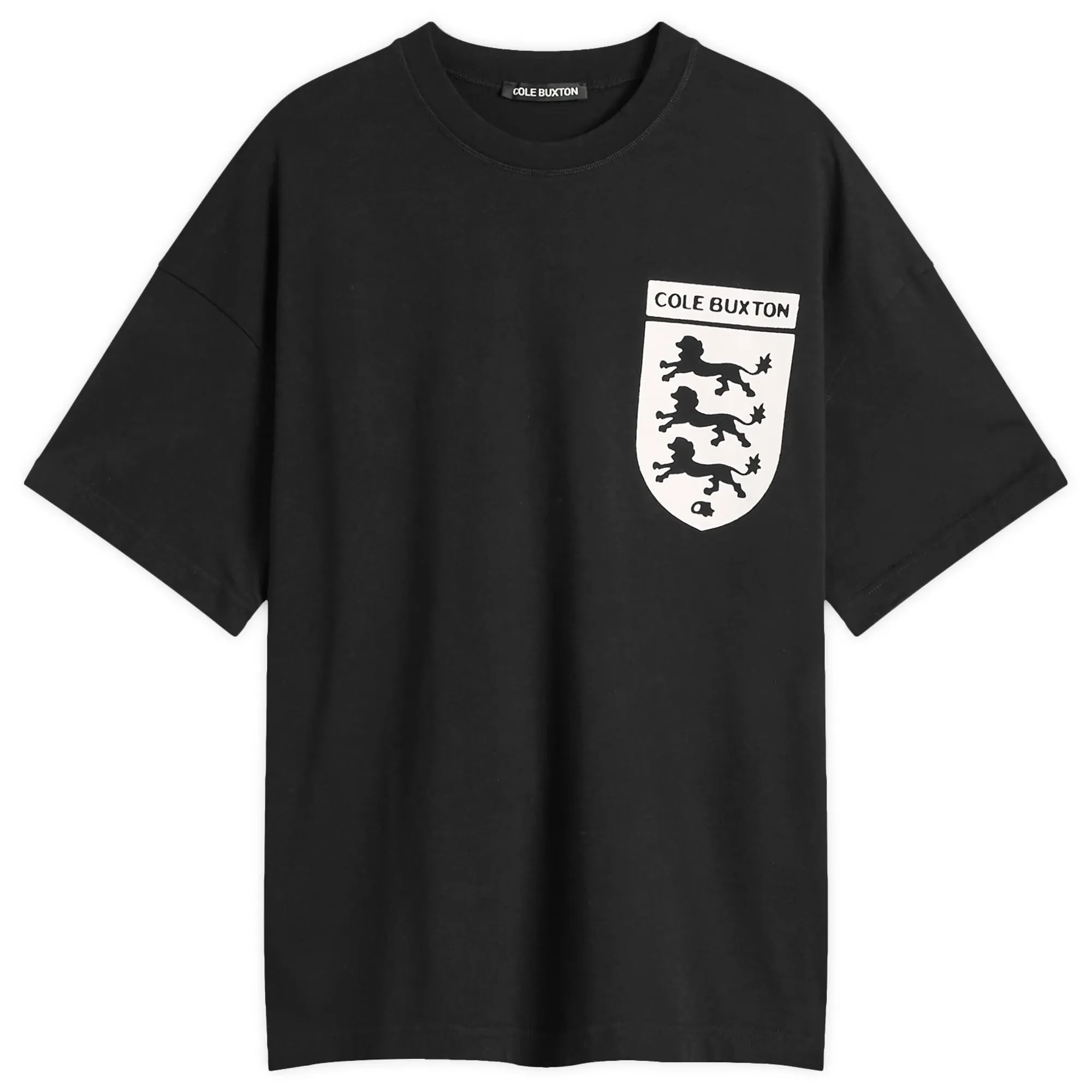 Cole Buxton Men's Three Lions T-Shirt Black