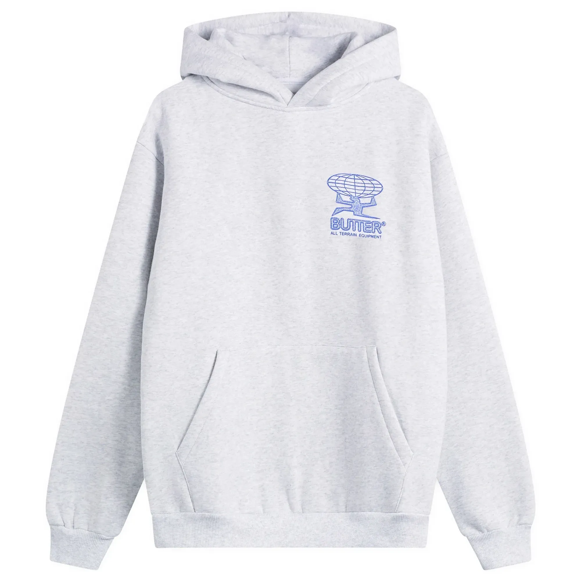 Butter Goods Men's Terrain Hoodie Ash