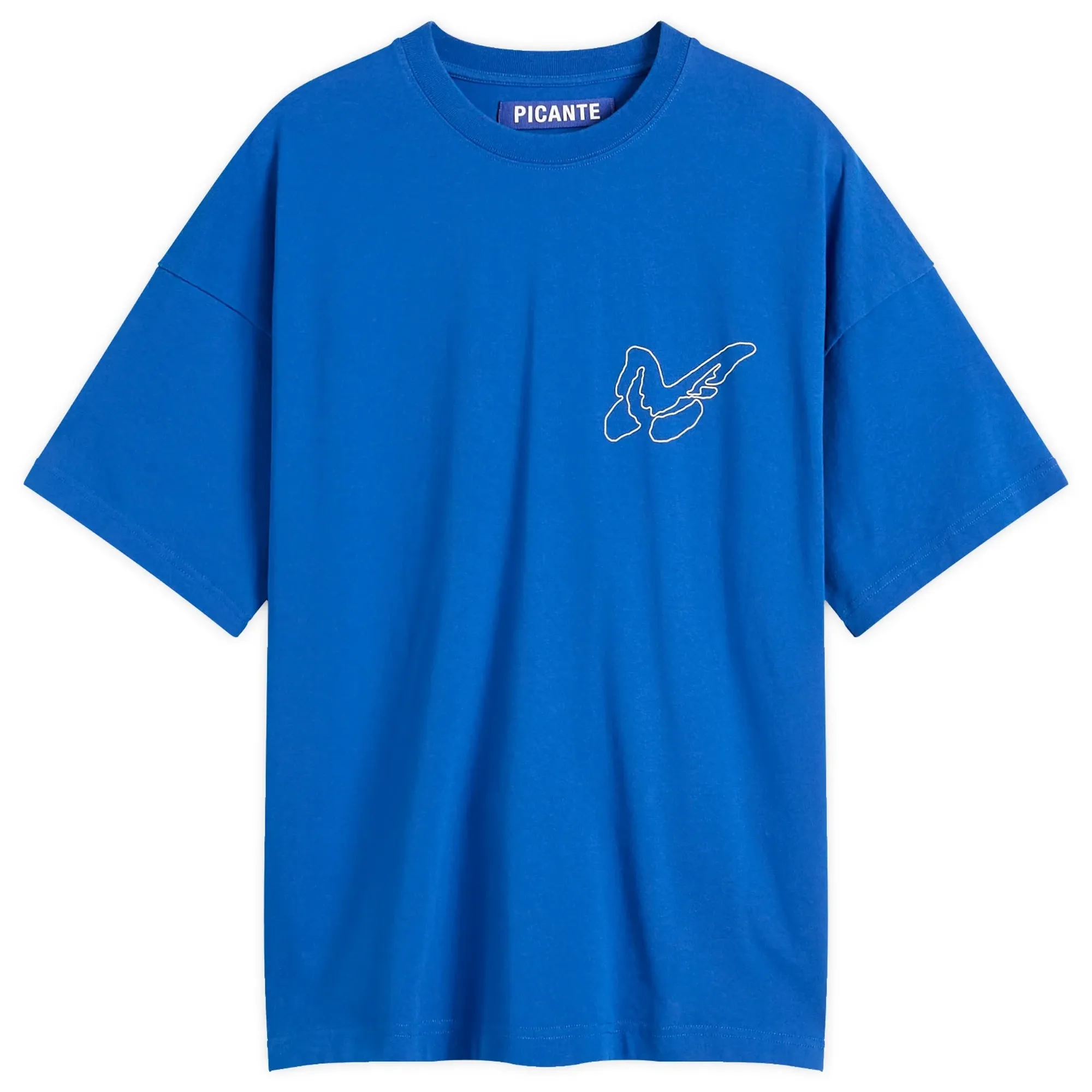 Picante Men's Butterfly T-Shirt Royal Blue