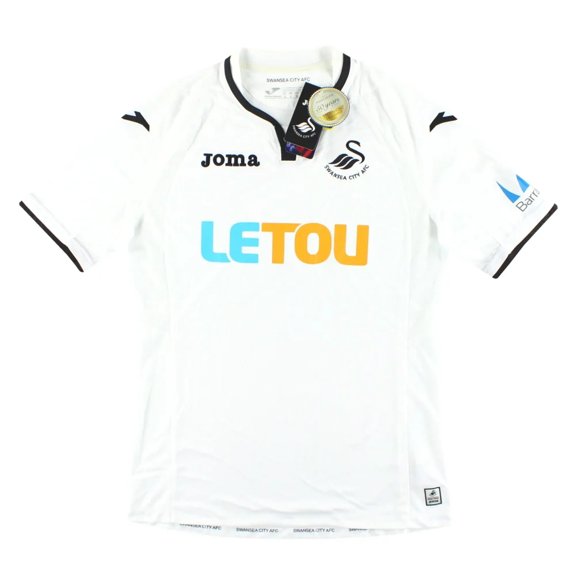2017-18 Swansea Joma Home Shirt *w/tags* L - Swansea City / w/tags