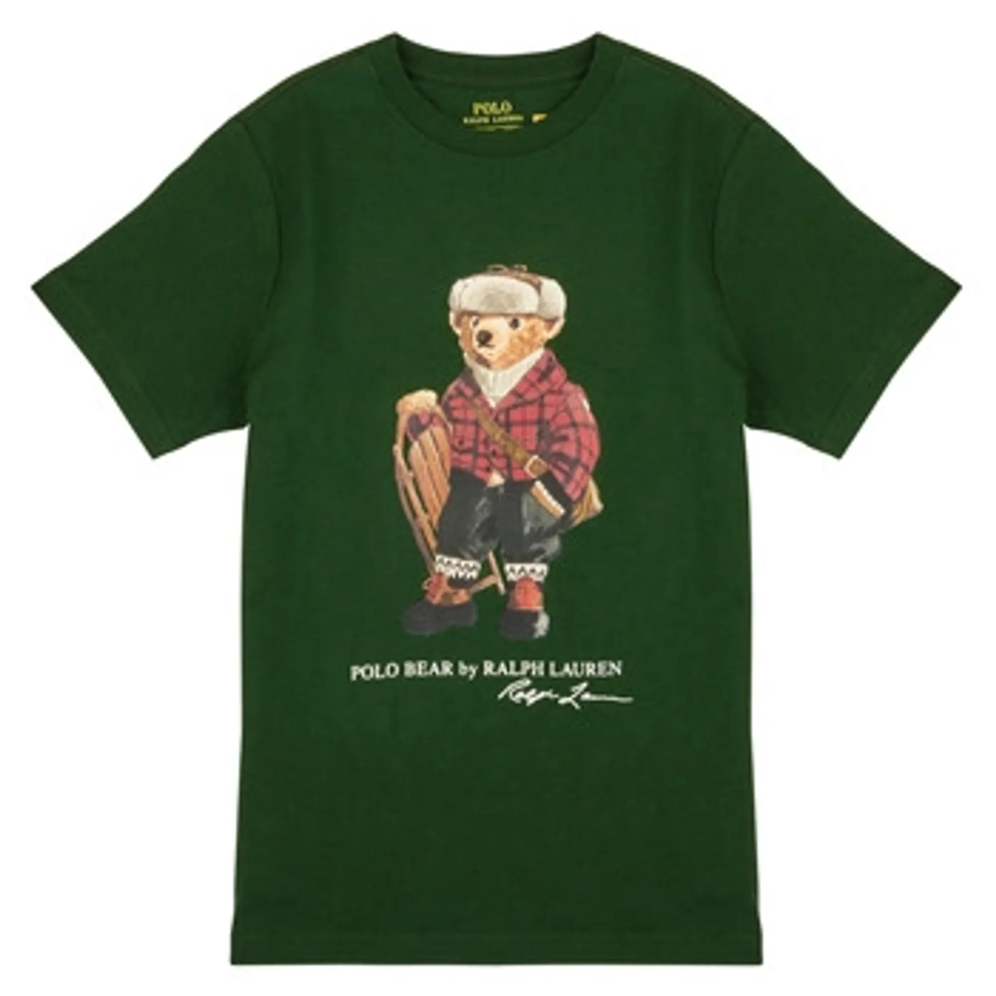 Polo Ralph Lauren  SS CN-TOPS-T-SHIRT  boys's Children's T shirt in Green