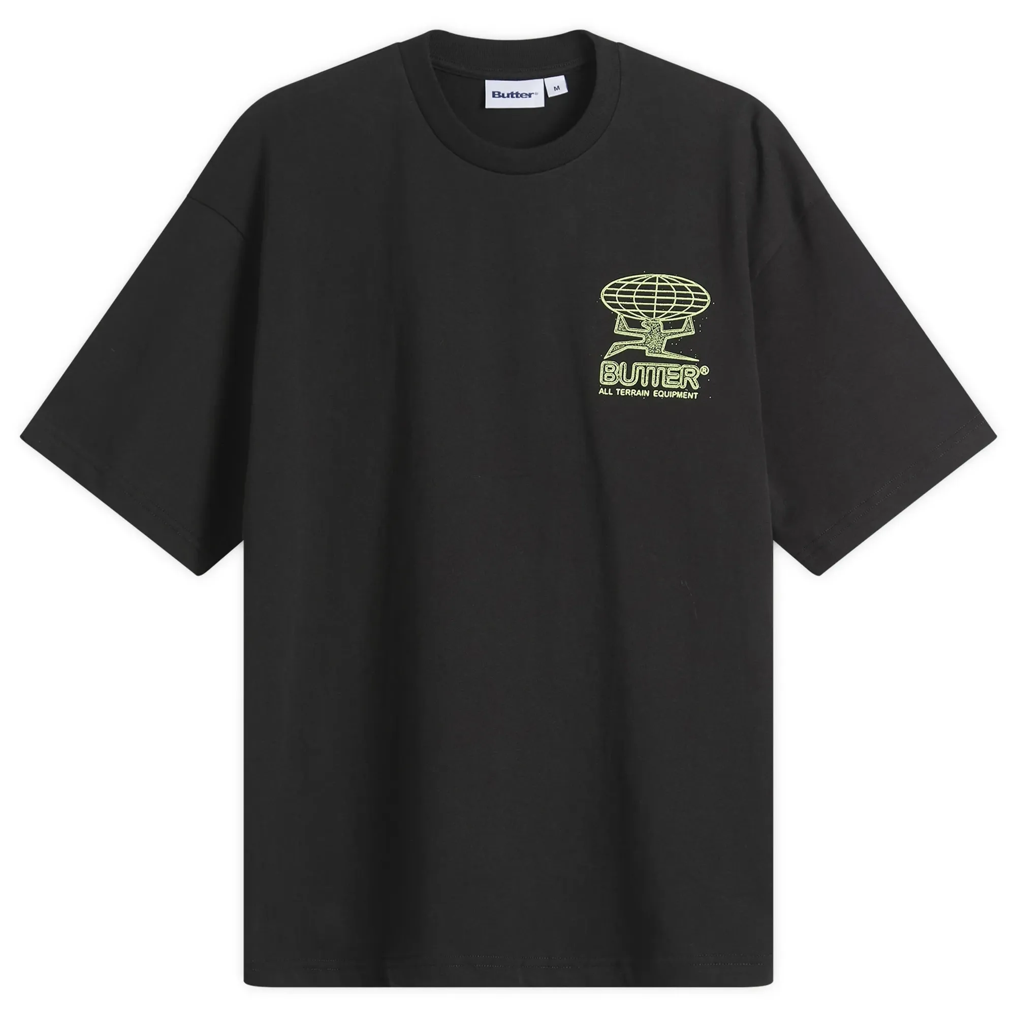 Butter Goods Men's Terrain T-Shirt Black