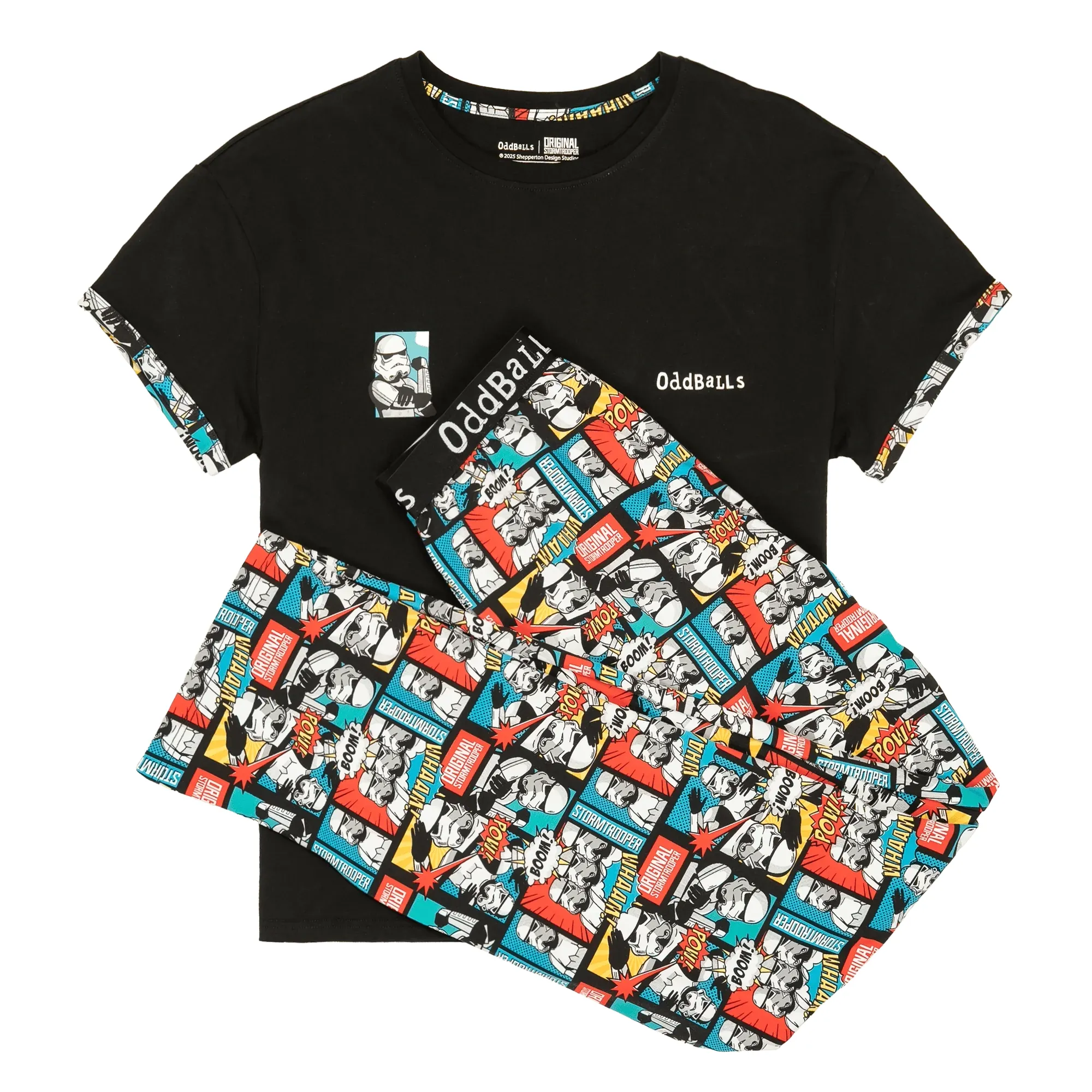 Storm Trooper Comic - Women's Long Pyjamas Set (T-Shirt & Trousers)