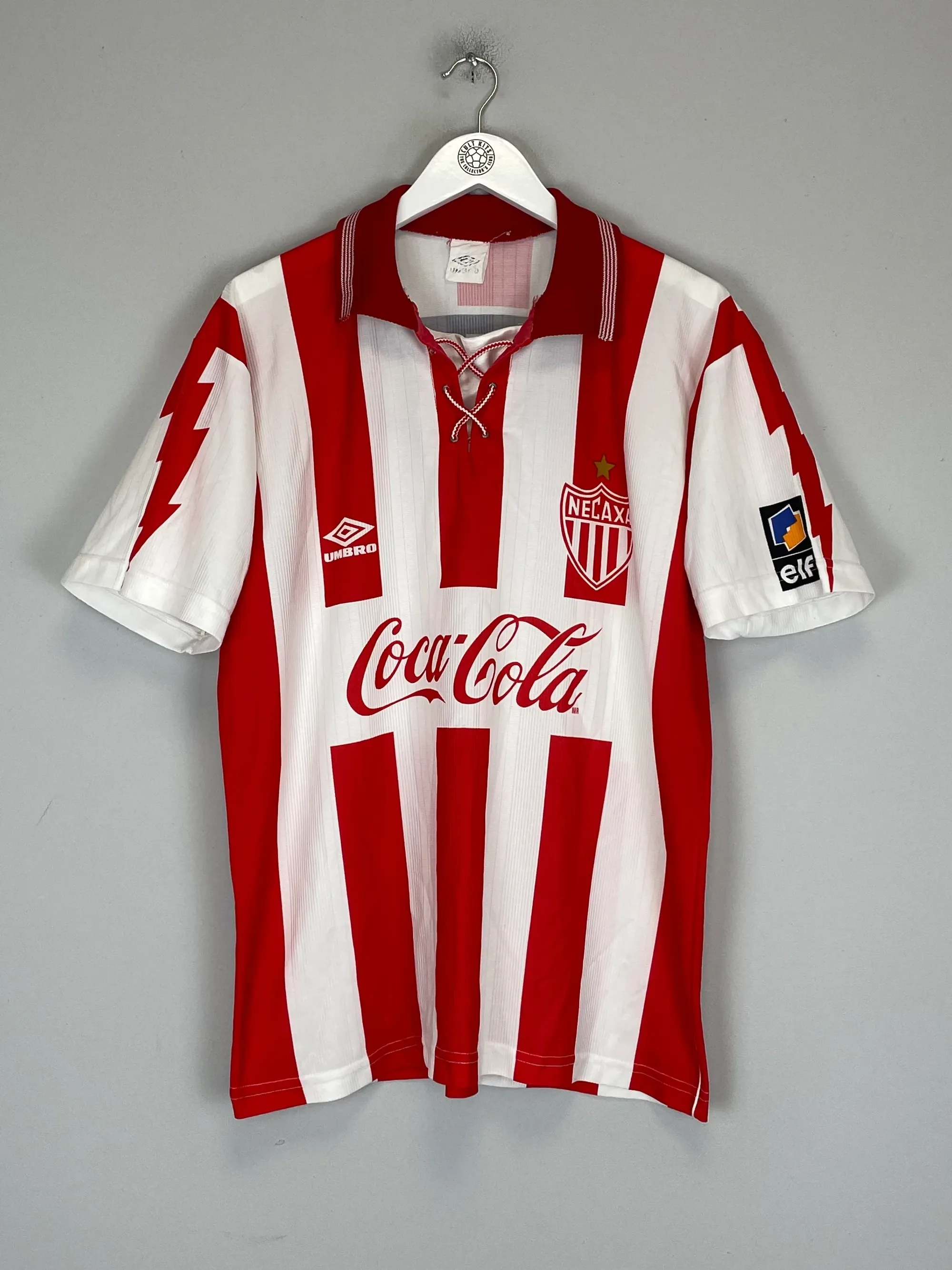 1995/96 NECAXA HOME SHIRT (L) UMBRO | CULT KITS