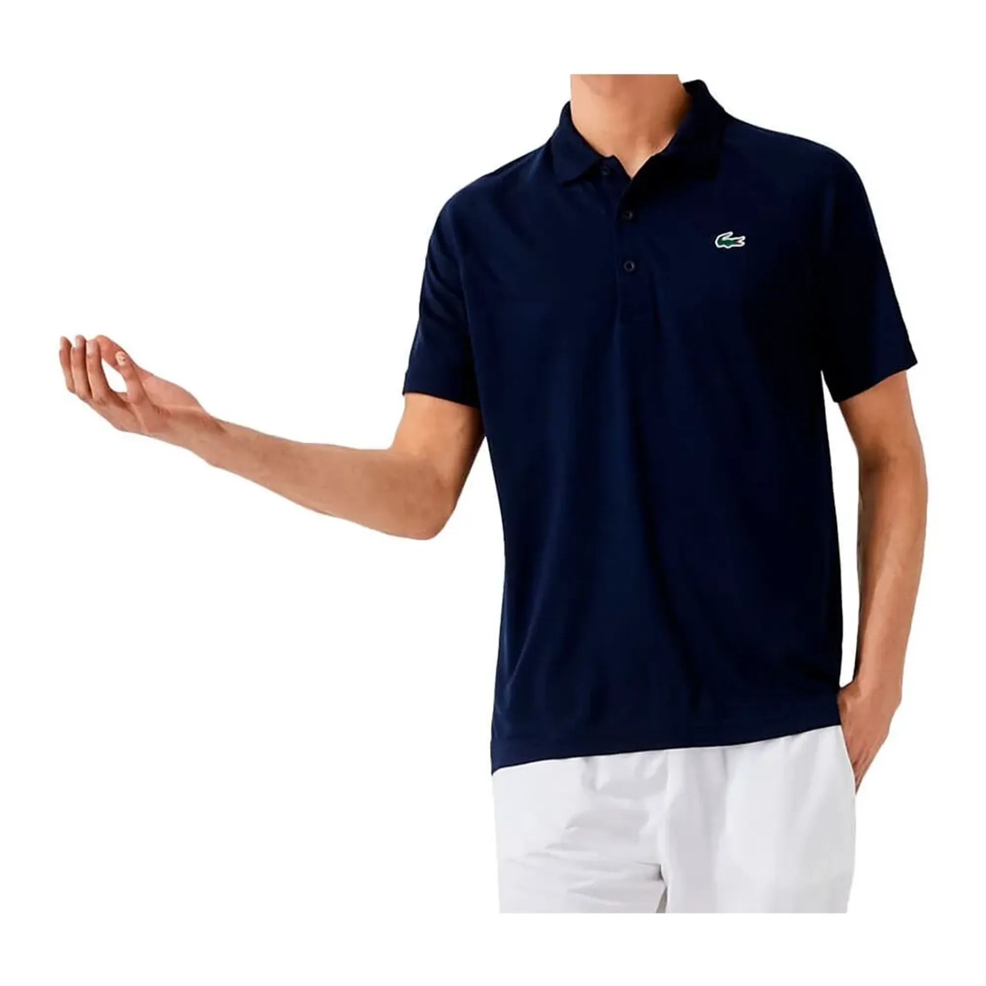 Lacoste Regular Fit UV Protect  Sport Polo Shirt - Midnight Blue