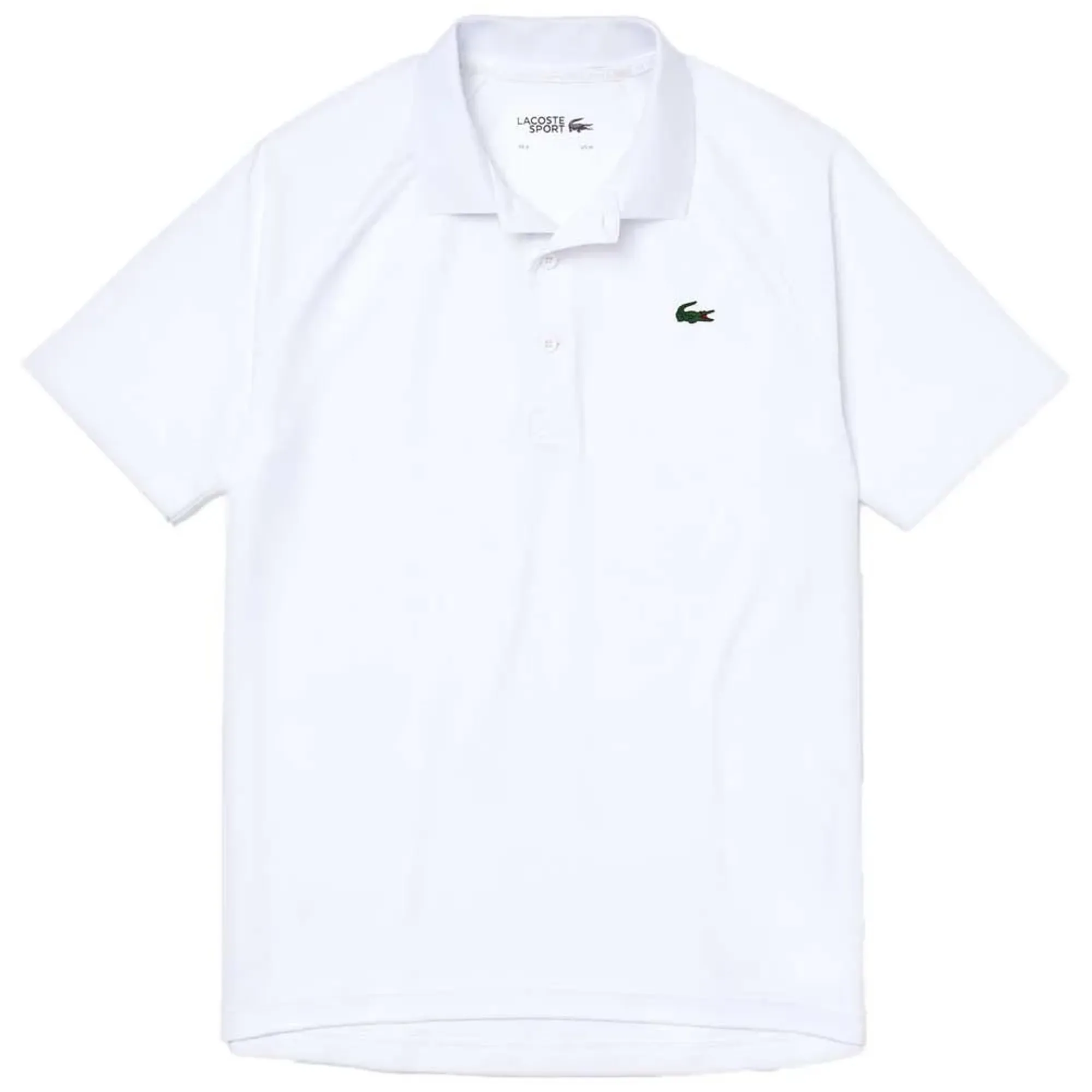 Lacoste Regular Fit UV Protect  Sport Polo Shirt - White