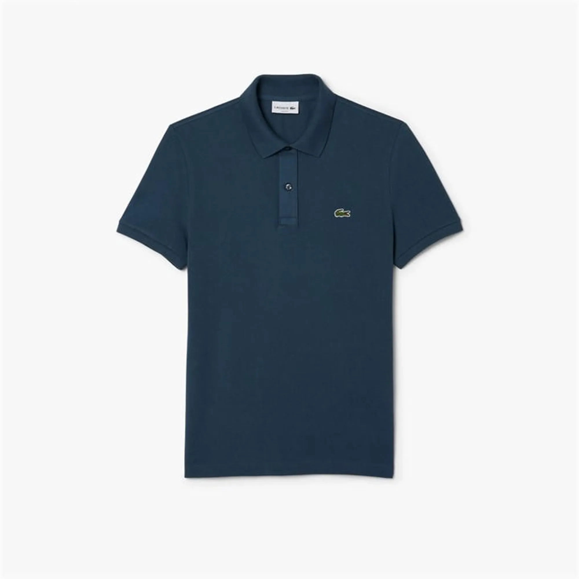Lacoste Slim Fit L.12.12 Piqué Polo Shirt - Mineral Blue