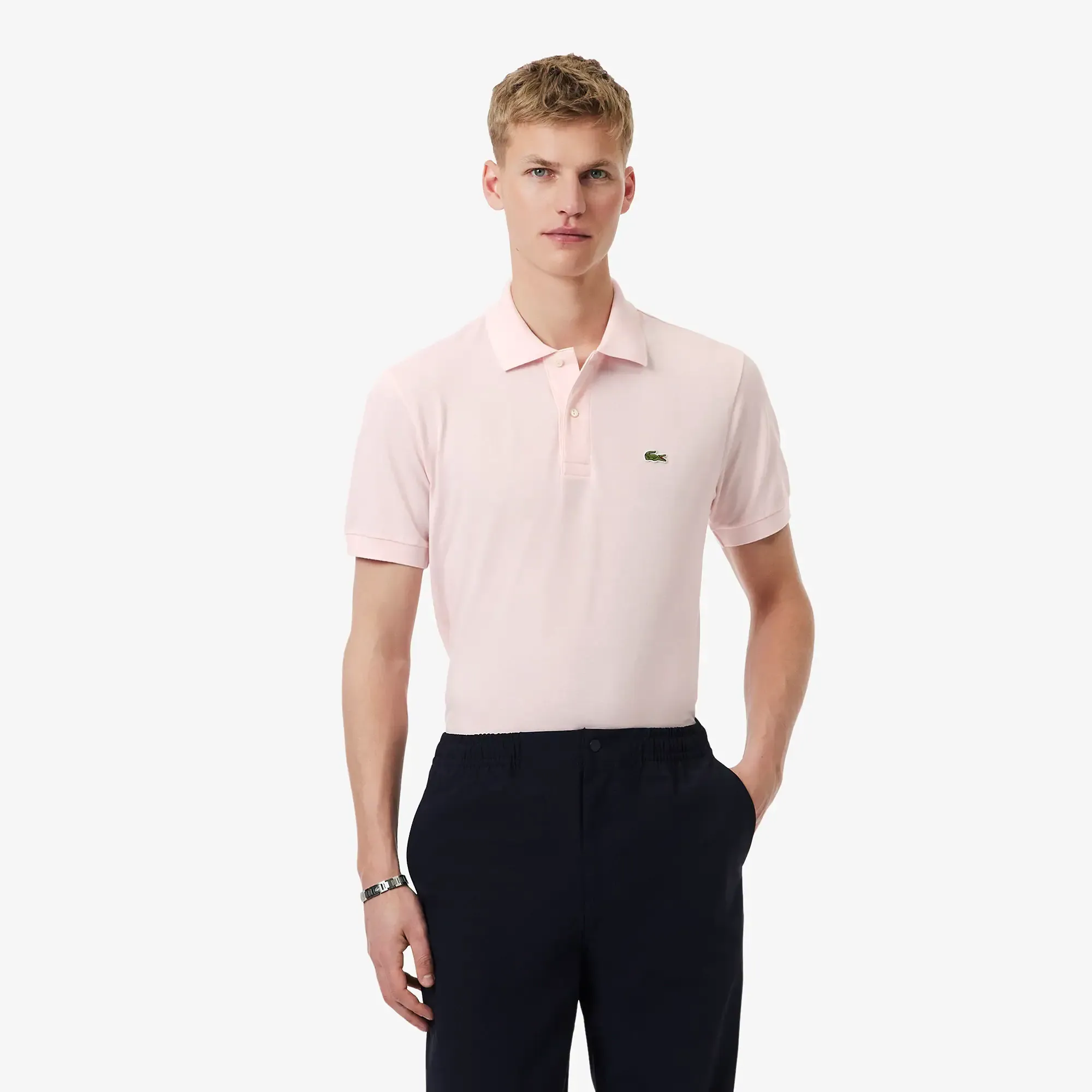 Lacoste Classic Fit L.12.12 LIGHT Polo Shirt - Light Pink