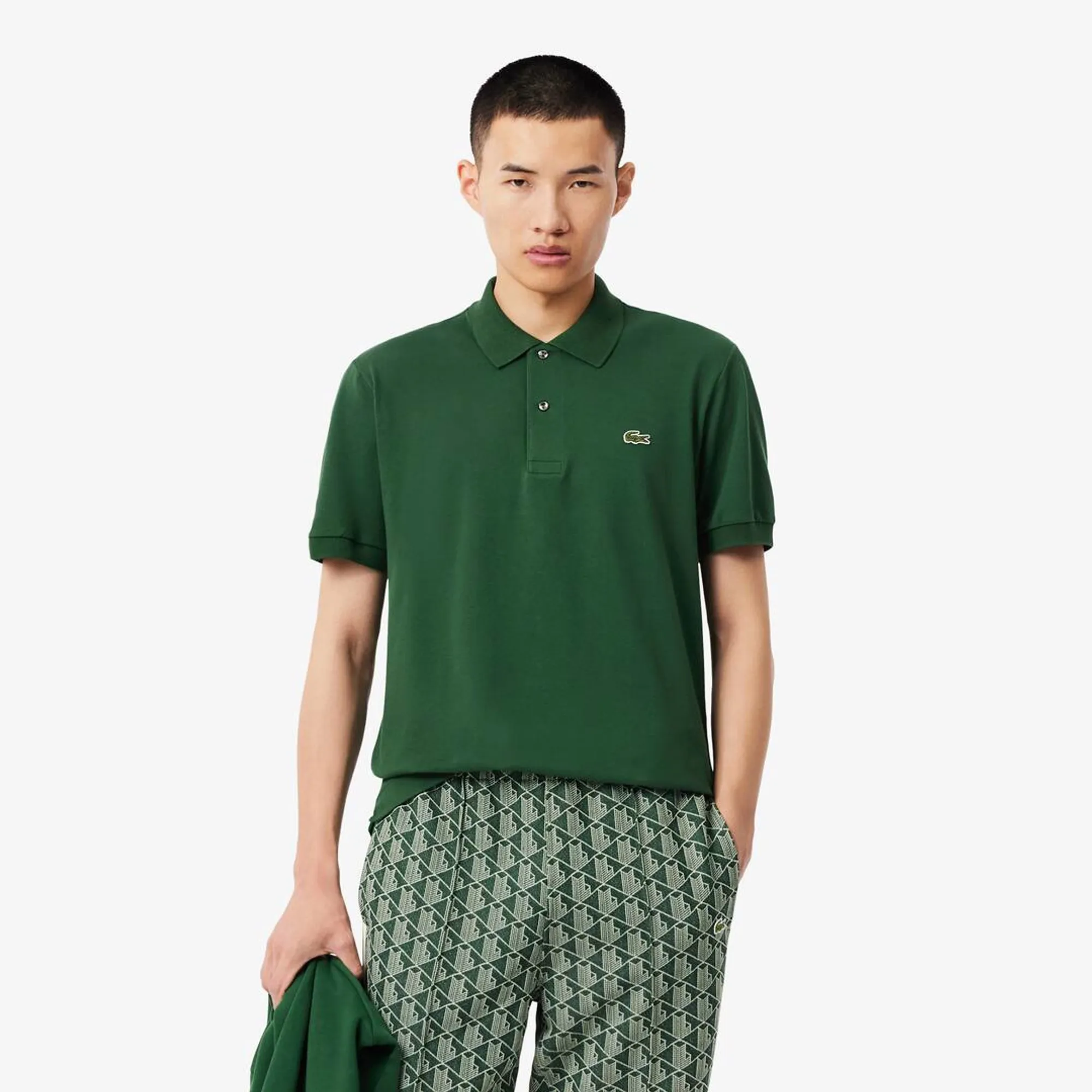 Lacoste Classic Fit L.12.12 LIGHT Polo Shirt - Pine Green