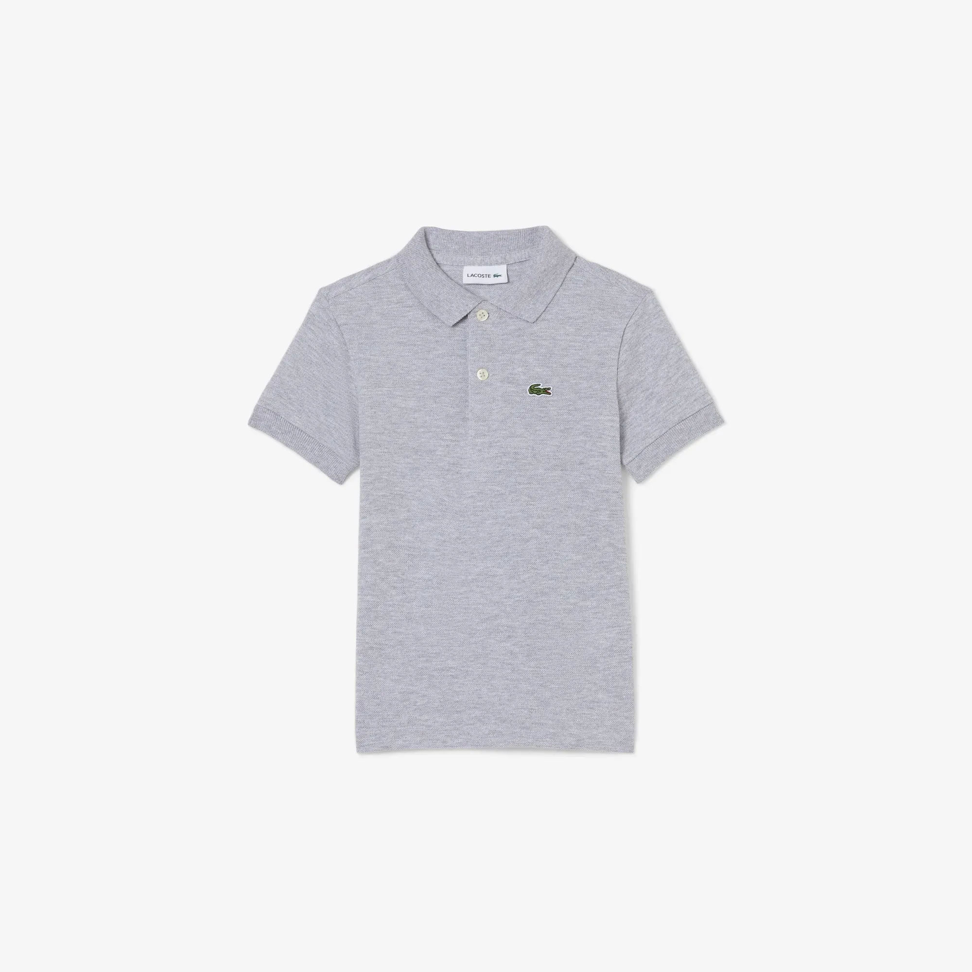 Lacoste Petit Piqué Polo Shirt - Light Heathered Grey