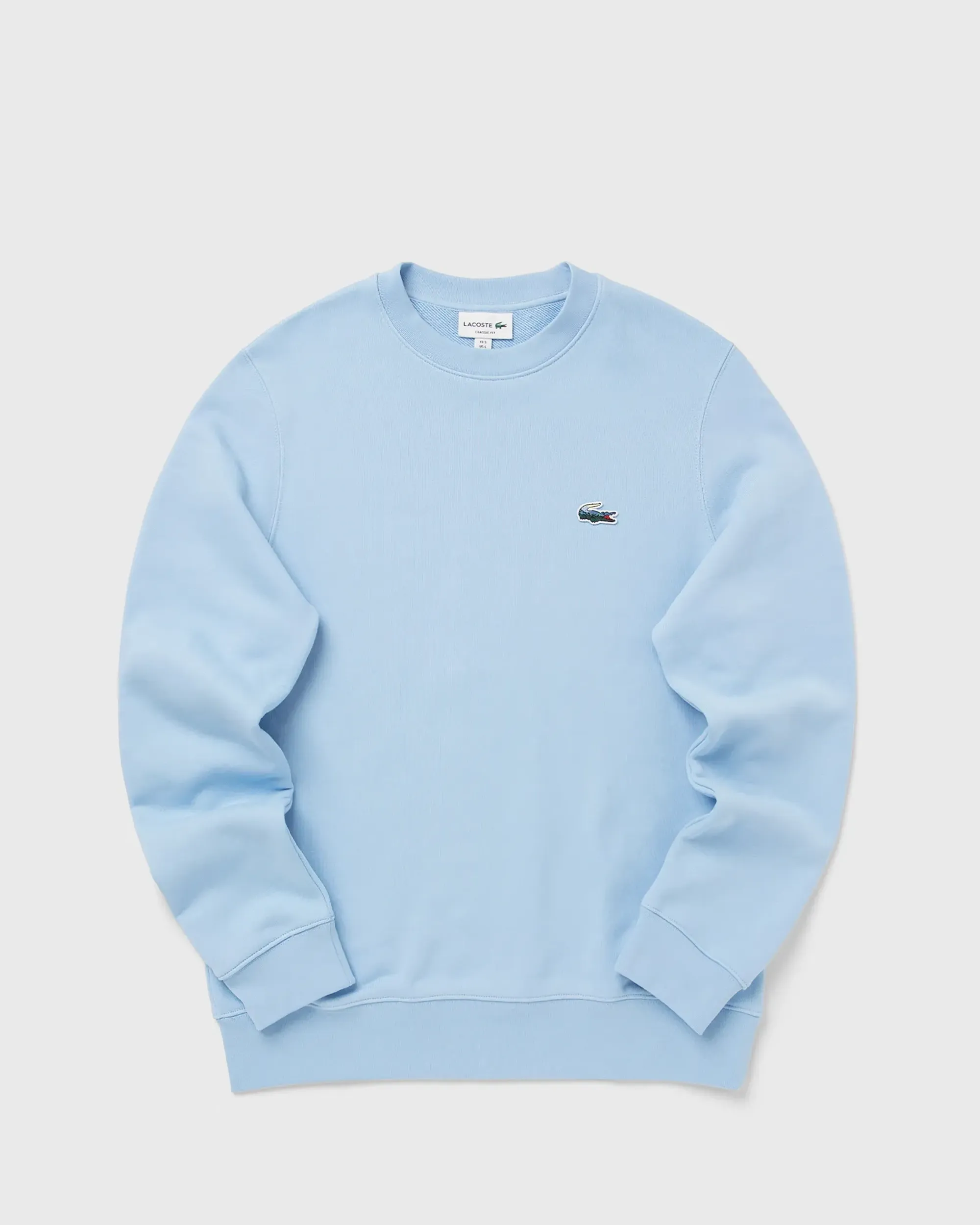 Lacoste Landscape Crocodile Fleece Sweatshirt - Pale Blue
