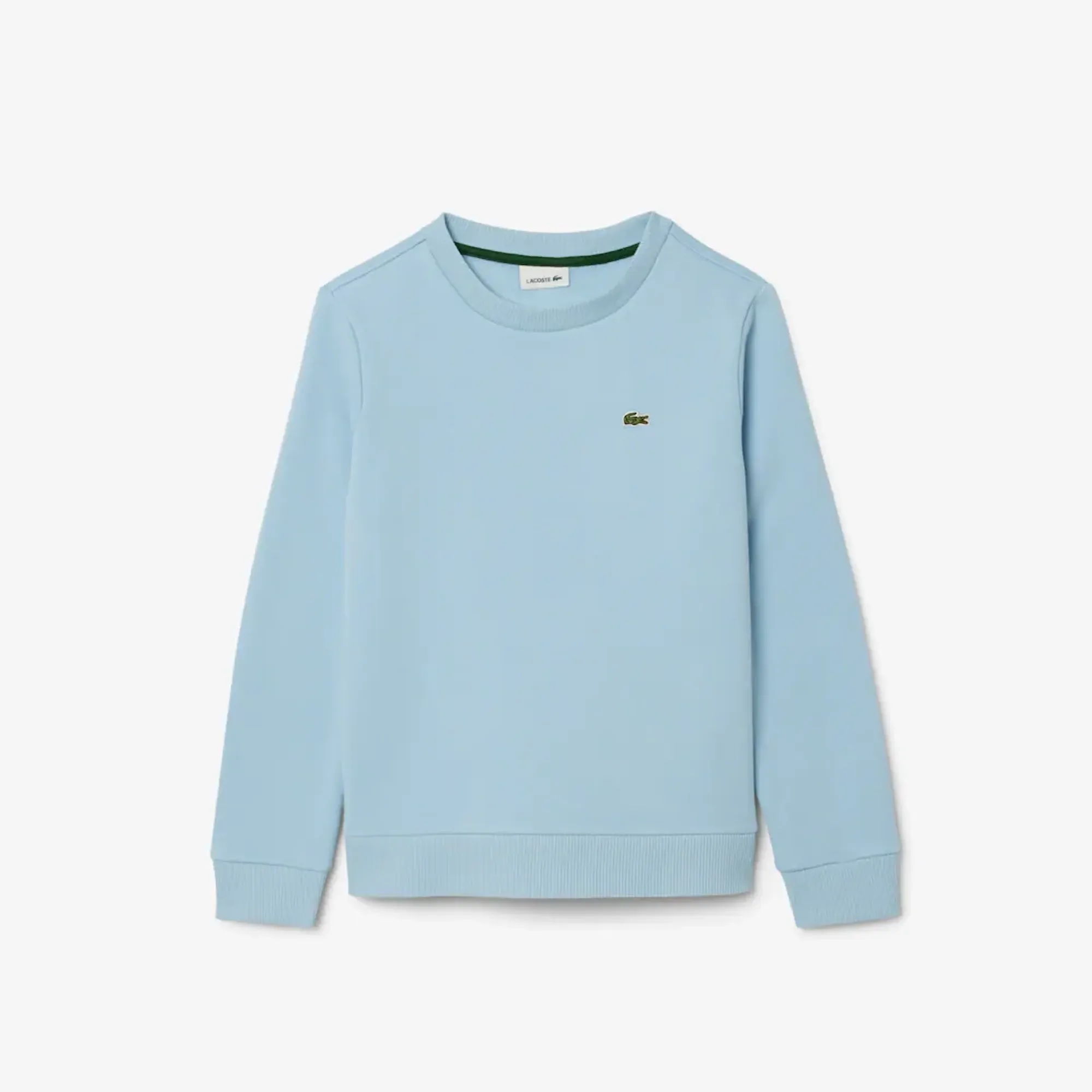 Lacoste Unisex Fleece Crew Neck Sweatshirt - Pale Blue