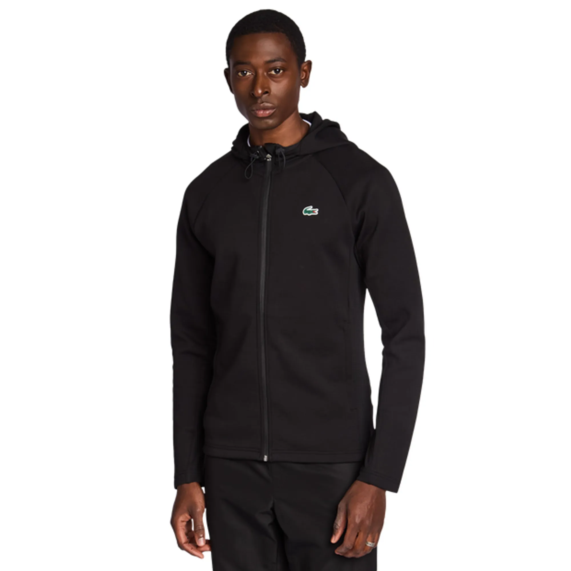 Lacoste Breathable Sport Track Jacket - Noir