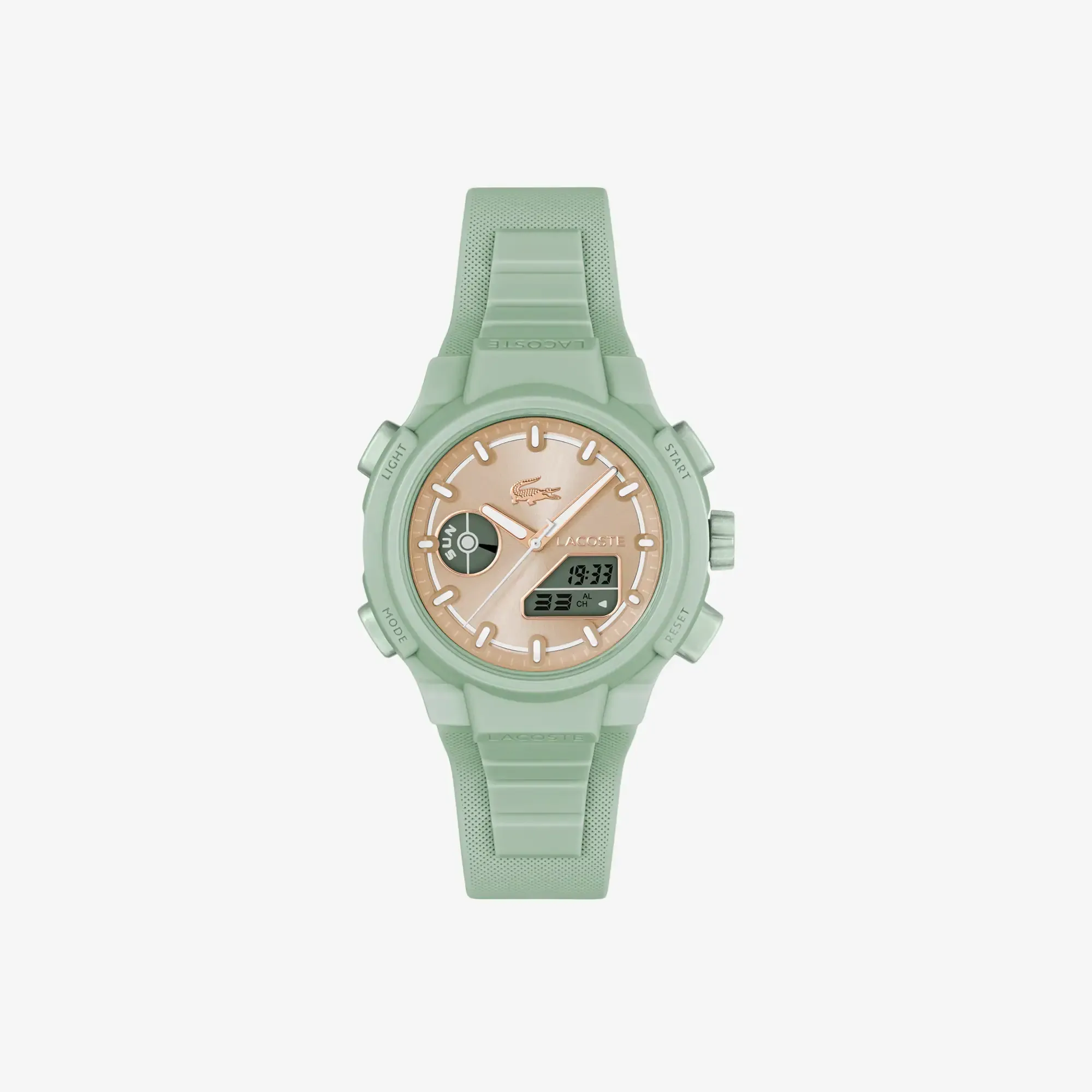 Lacoste LC33 Analog and Digital Silicone Watch - Colour